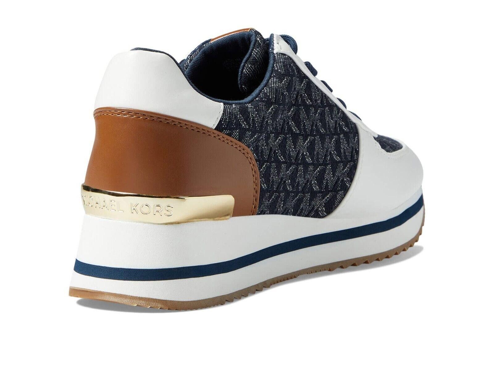 Michael Kors Womens Michael Kors Trainer Monique Trainer Optic 9.5 M NEW Size US 9.5 / IT 39.5 - 3 Thumbnail