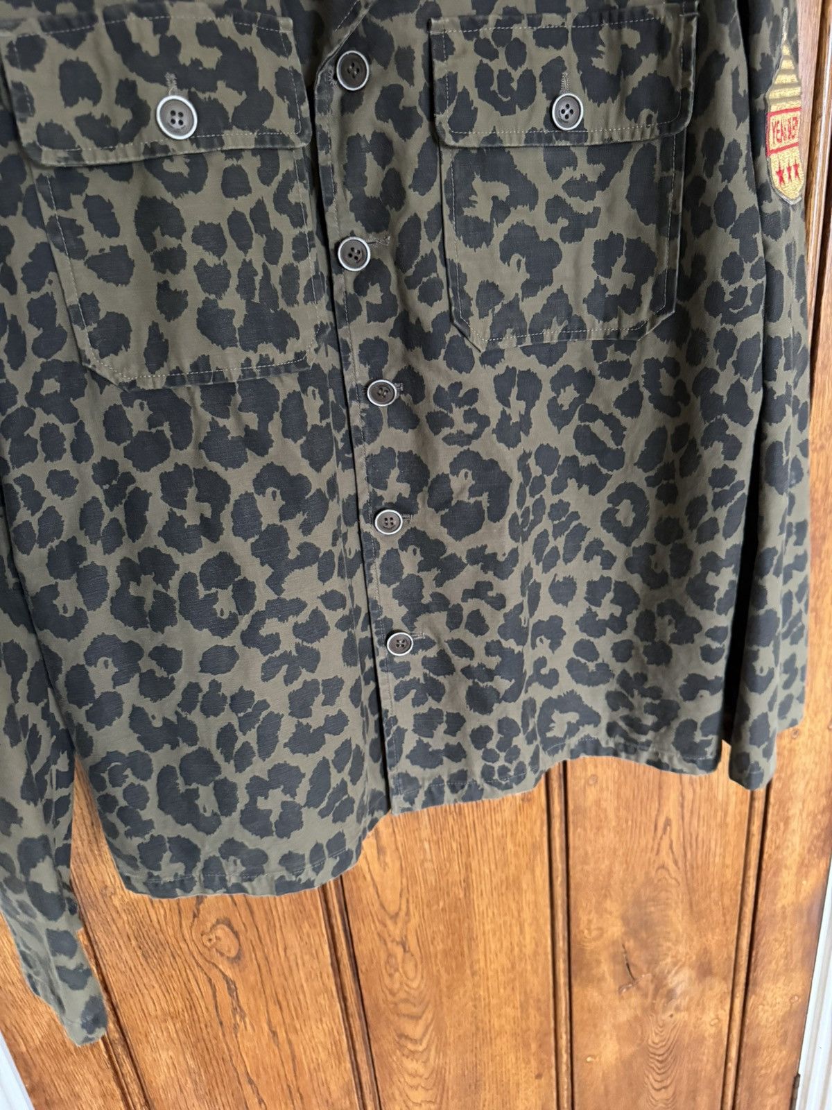 Saint Laurent Paris SS16 Saint Laurent yeah baby babycat leopard jacket 54 XL Size US L / EU 52-54 / 3 - 16 Thumbnail
