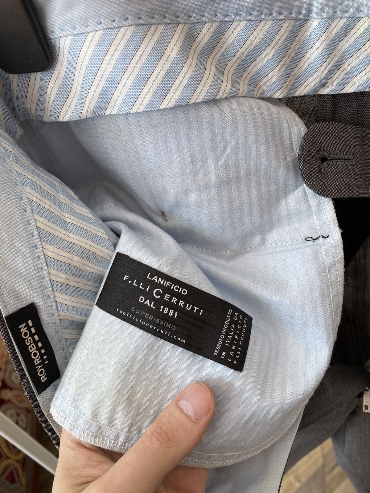 Other Vintage Roy Robson Luxury Dress Pants Size US 34 / EU 50 - 6 Thumbnail