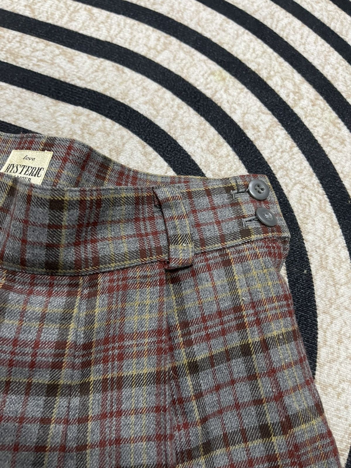 Hysteric Glamour 90s HYSTERIC GLAMOUR MINI TARTAN SKIRT RARE DESIGN Size 24" / US 00 / IT 34 - 5 Thumbnail