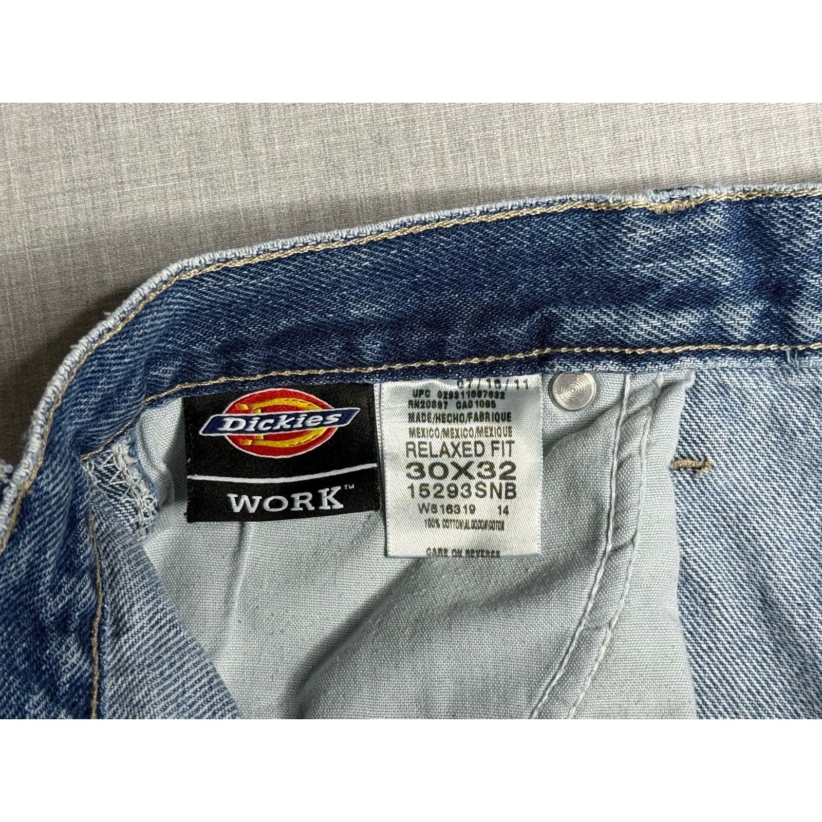 Dickies Dickies Double Knee Relaxed Fit Workwear Jeans 30x32 Size US 30 / EU 46 - 3 Thumbnail