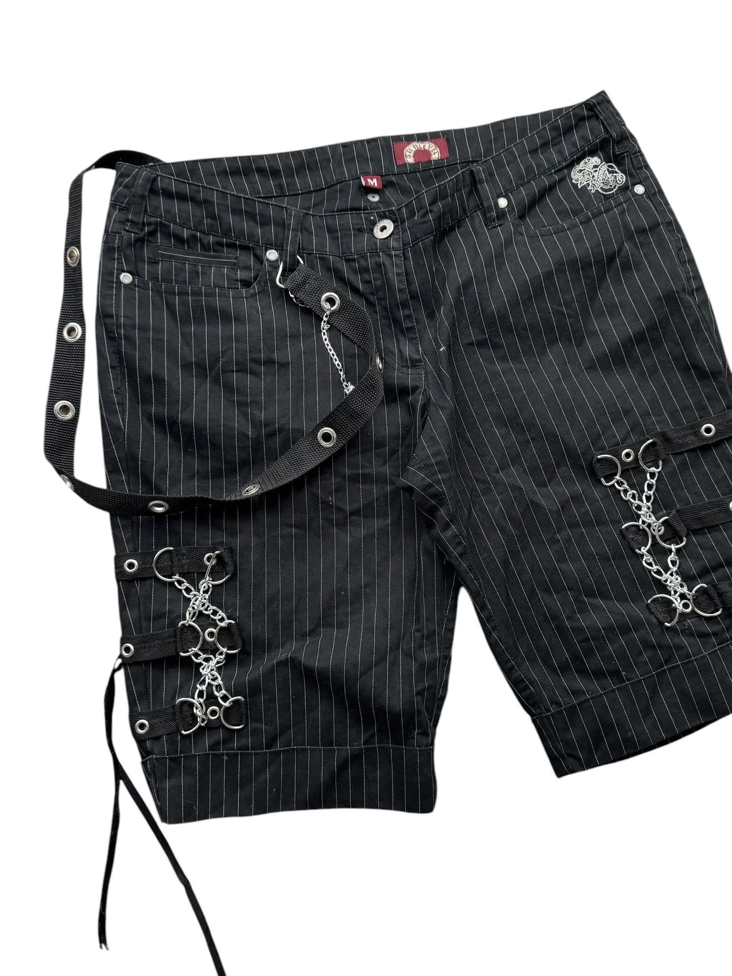 Vintage Y2K Bondage Shorts(V278) Size US 32 / EU 48 - 2 Thumbnail