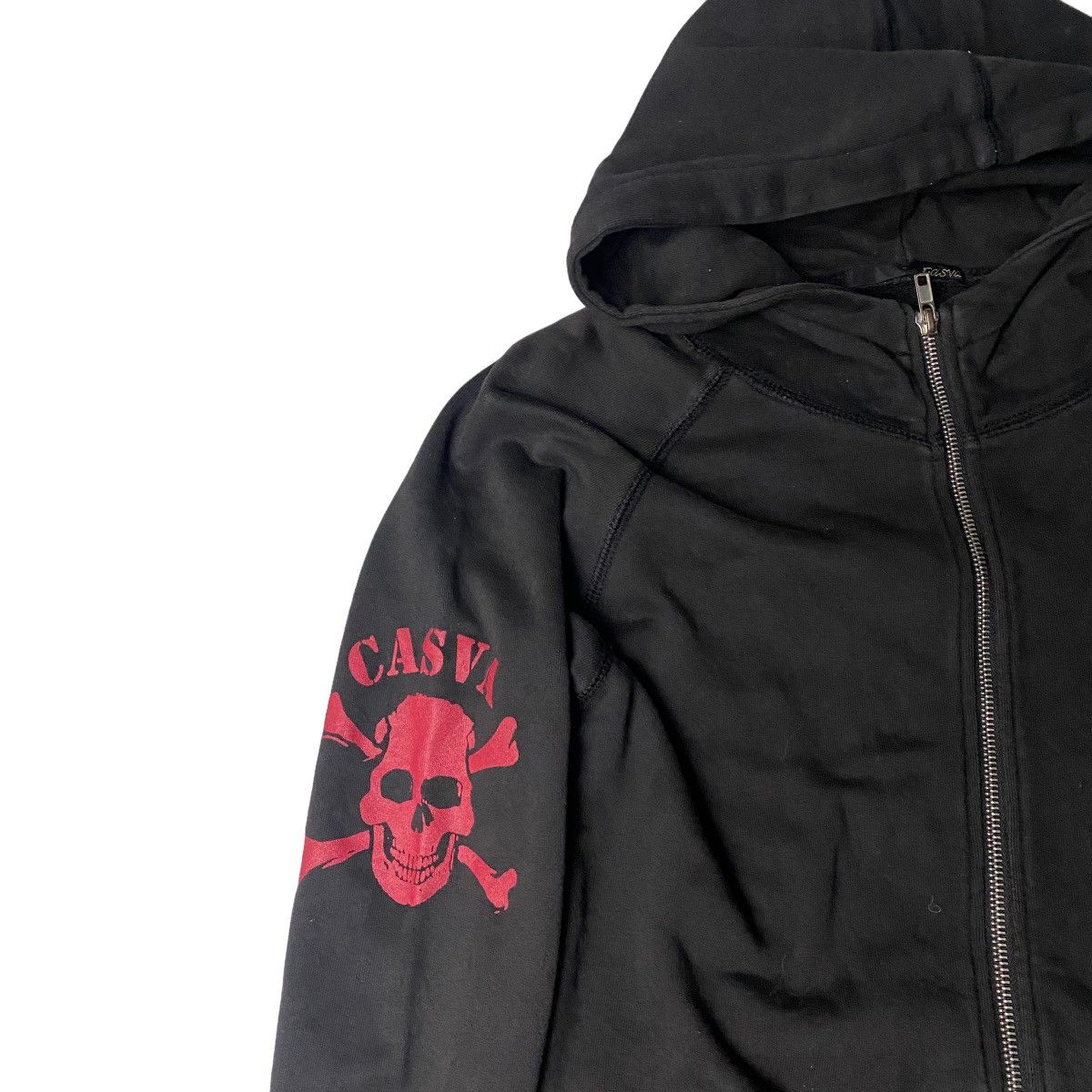 Hysteric Glamour 2000's Casva Skull Heavy Metal Zip Hoodie Size US M / EU 48-50 / 2 - 3 Thumbnail