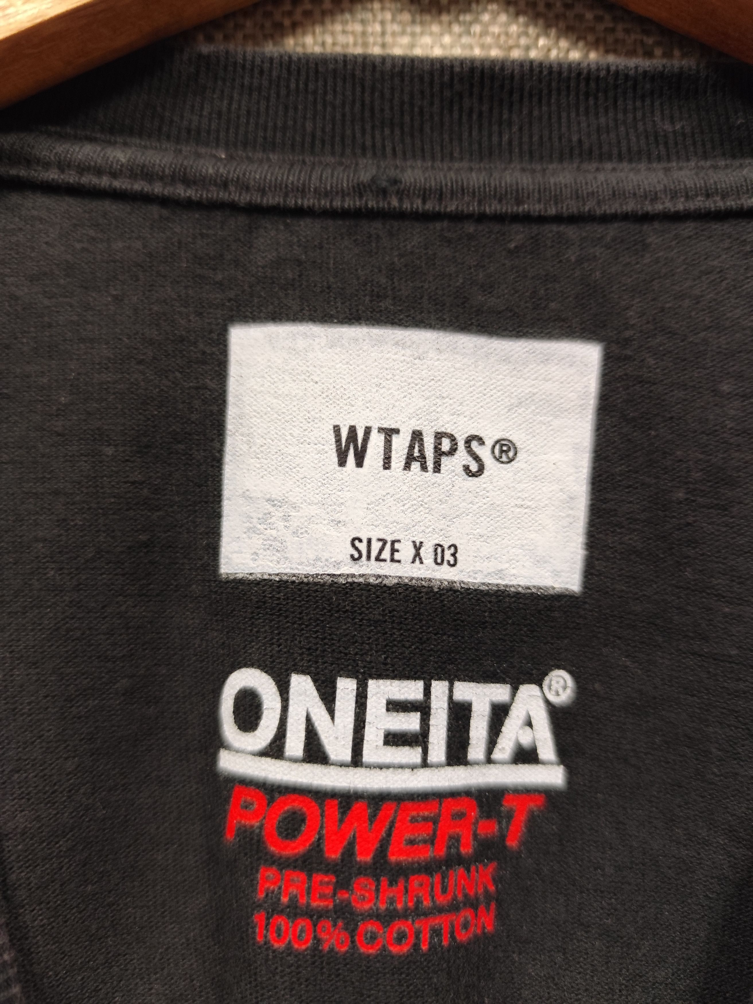 Vintage Wtaps Oneita Long Sleeve Tee Size US L / EU 52-54 / 3 - 6 Thumbnail