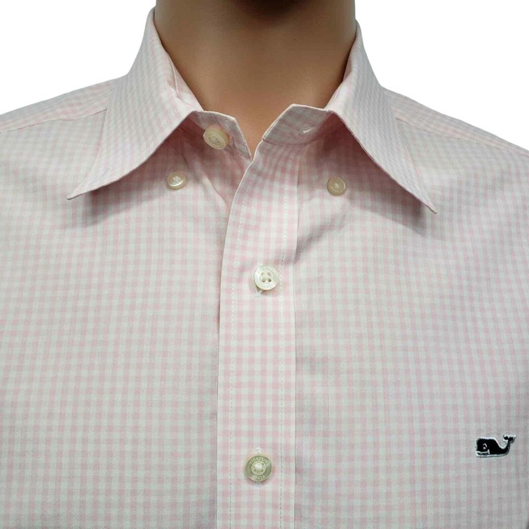 Vineyard Vines Vineyard Vines Whale Shirt Regatta Gingham Check L/S Size US L / EU 52-54 / 3 - 3 Thumbnail