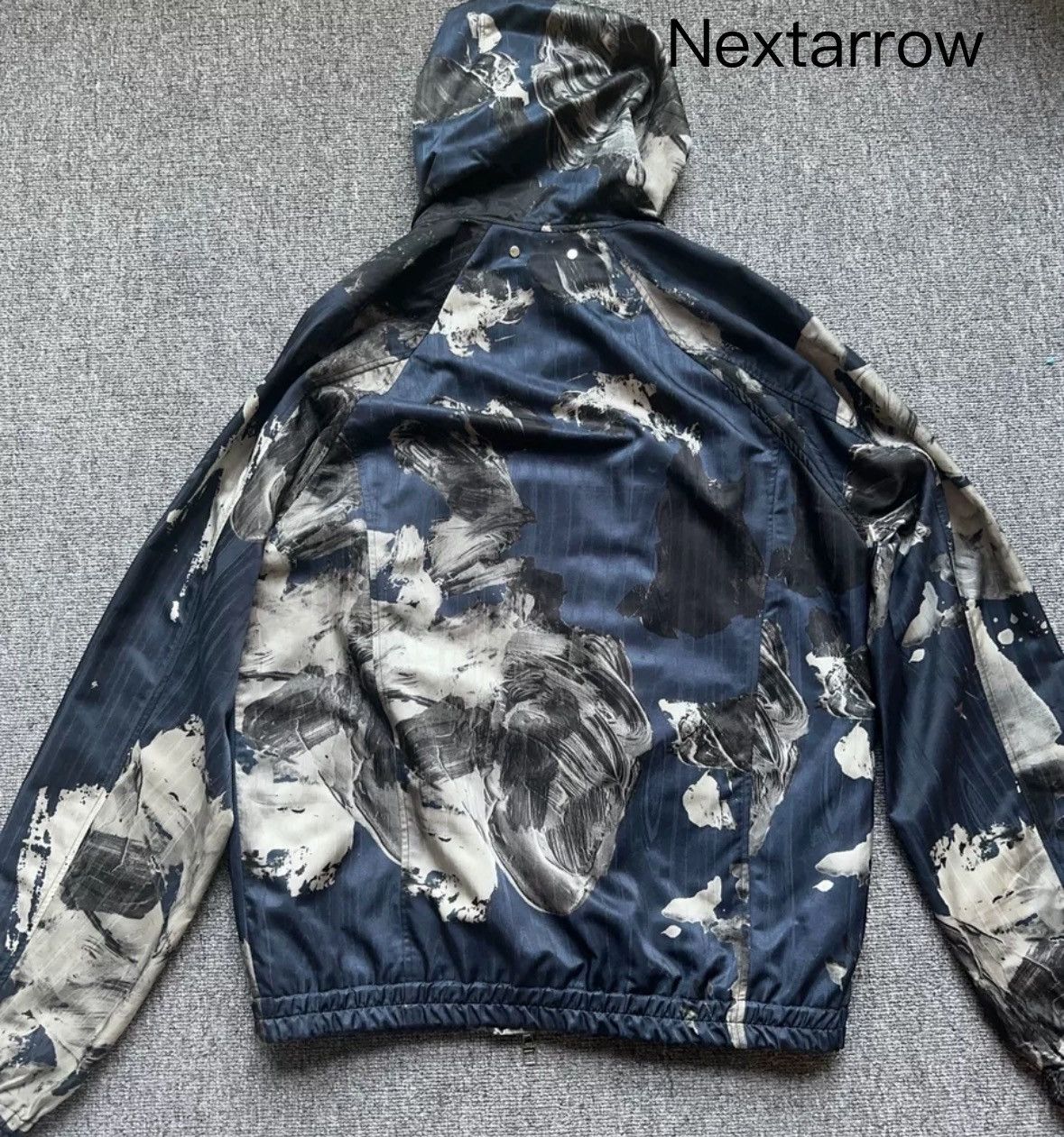 Louis Vuitton LOUIS VUITTON Oil Ink Zipper Jacket Hoodie Size US M / EU 48-50 / 2 - 1 Thumbnail