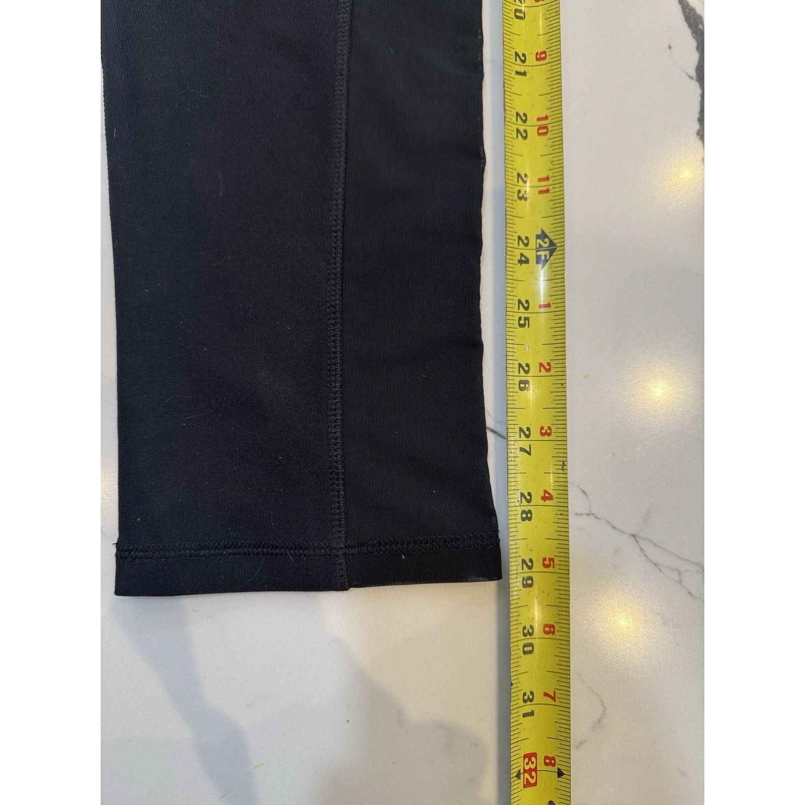 Other X BY GOTTEX Women Capri legging BLACK Run With Mesh Panel Size 28" / US 6 / IT 42 - 8 Thumbnail