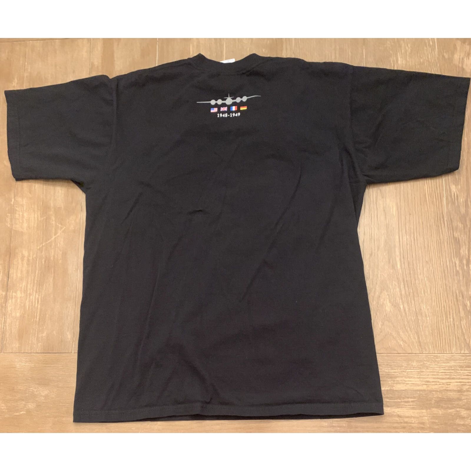 Vintage VINTAGE M & M Berlin Airlift T-Shirt Adult Medium Black 70th Anniversary Mens Size US M / EU 48-50 / 2 - 4 Thumbnail