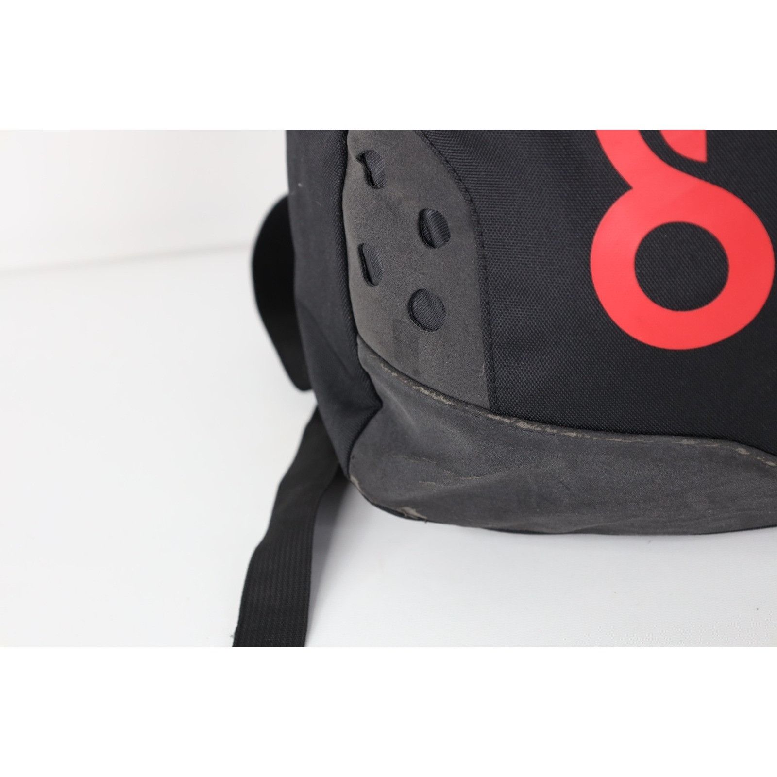 Oakley Vintage Oakley Big Logo Spell Out Distressed Backpack Bag Size ONE SIZE - 5 Thumbnail