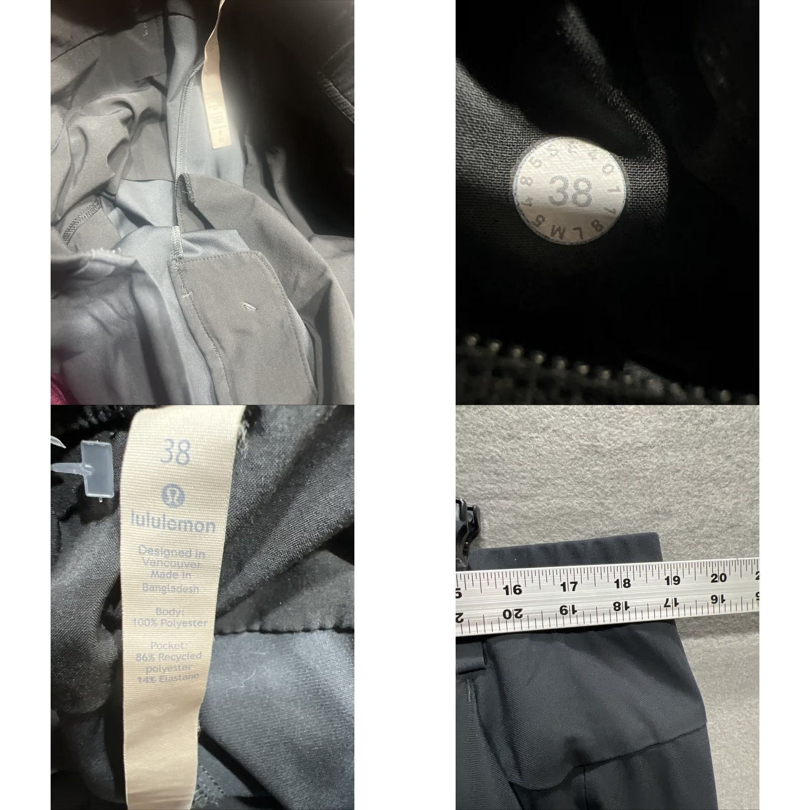 Lululemon Lululemon Pants Gray Joggers Mens Size 38 LM5485SE40118 Athletic Pants Mens 38 Gray Jogger Pockets Stretch Lightweight Regular Inseam 29"} Size US 38 / EU 54 - 9 Thumbnail