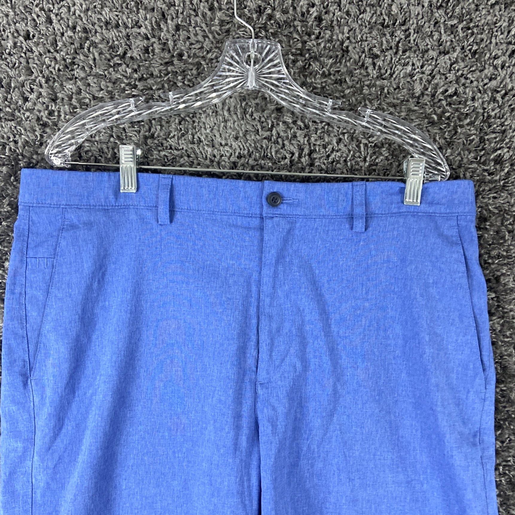 PGA Tour PGA TOUR Shorts Chino Activewear Men 36 Blue Mens Size US 36 / EU 52 - 4 Thumbnail