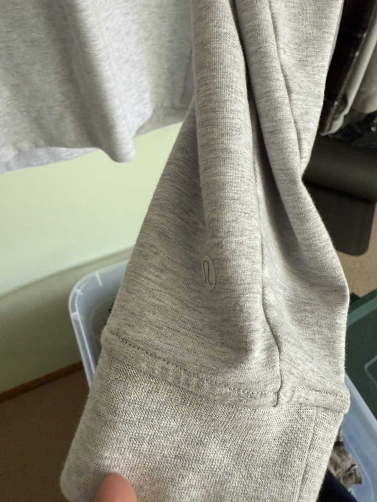 Lululemon Lululemon city sweat crew sz M gray Size US M / EU 48-50 / 2 - 6 Thumbnail