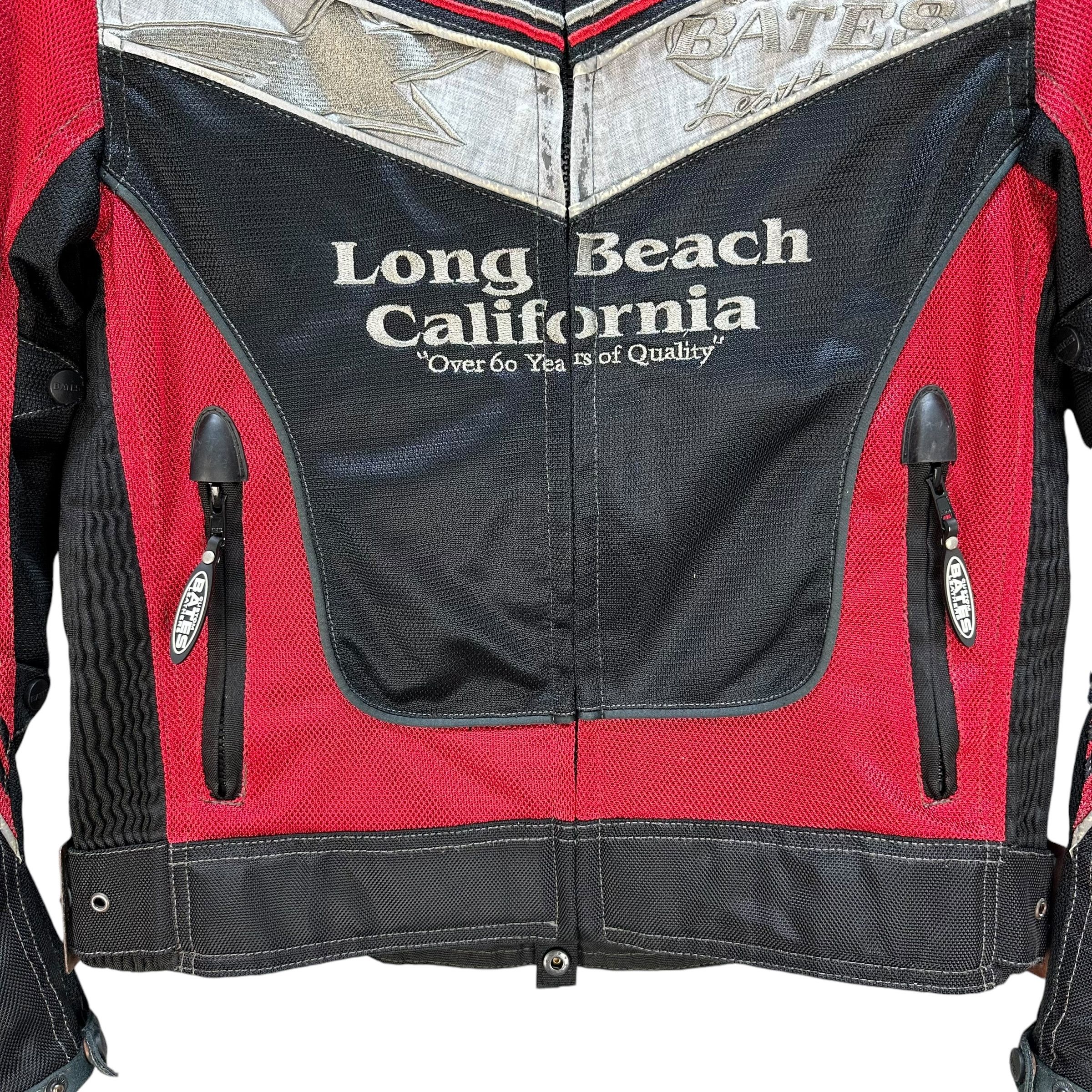 Vintage CUSTOM BATES LEATHERS NHRA Drag Racing Jacket #A53-1234 Size US M / EU 48-50 / 2 - 6 Thumbnail