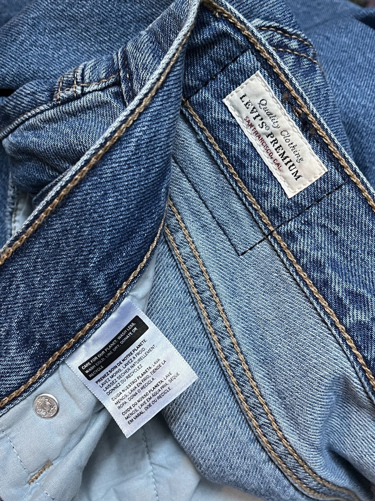 Levi's Anna Sui x Levi’s Wide Leg Jeans (unisex) Size US 36 / EU 52 - 15 Thumbnail