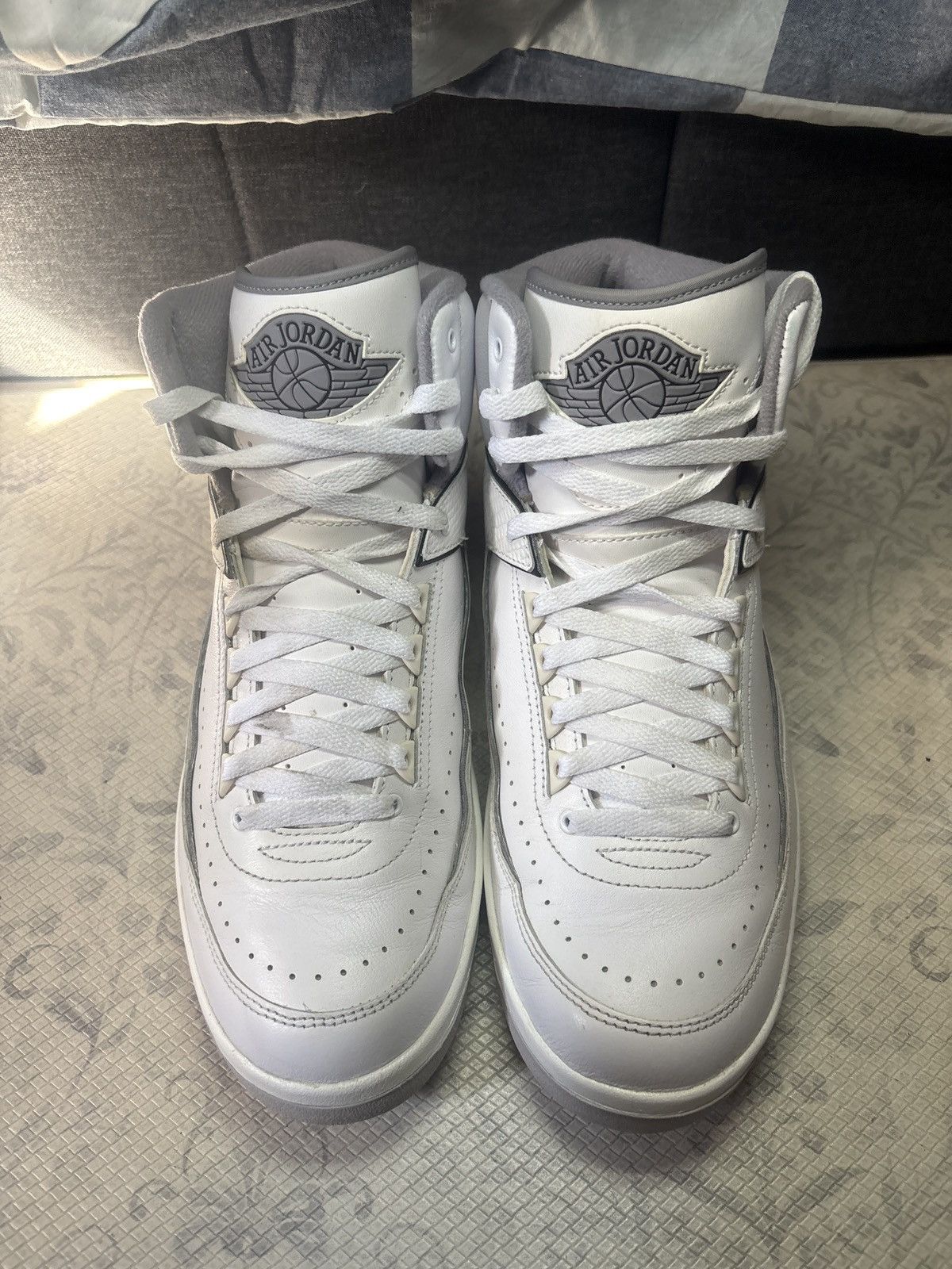 Jordan Brand Jordan 2 retro White cement Size US 11 / EU 44 - 1 Thumbnail