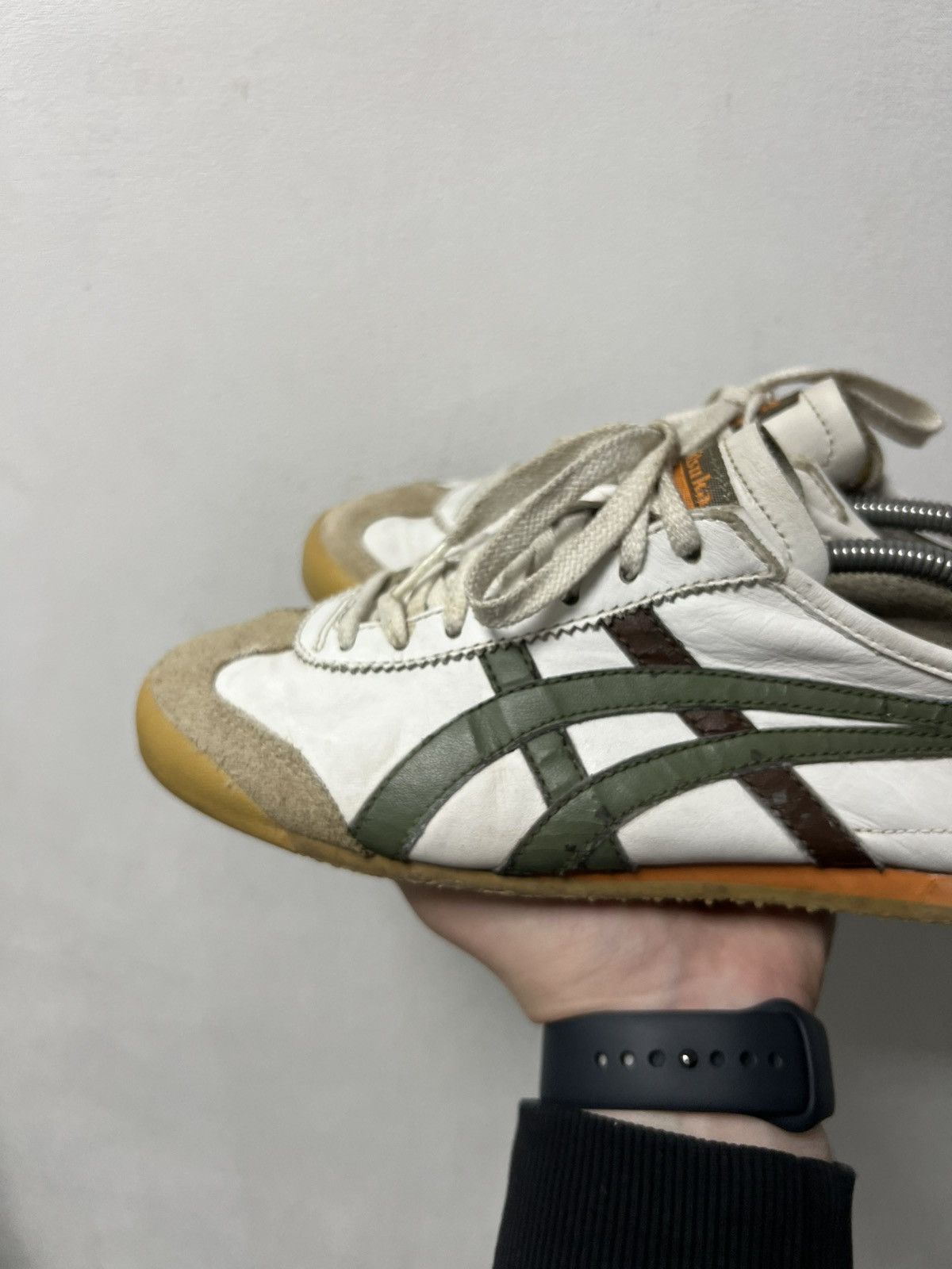 Asics Vintage Asics Tiger Onitsuka Leather Sneakers Size US 9.5 / EU 42-43 - 4 Thumbnail
