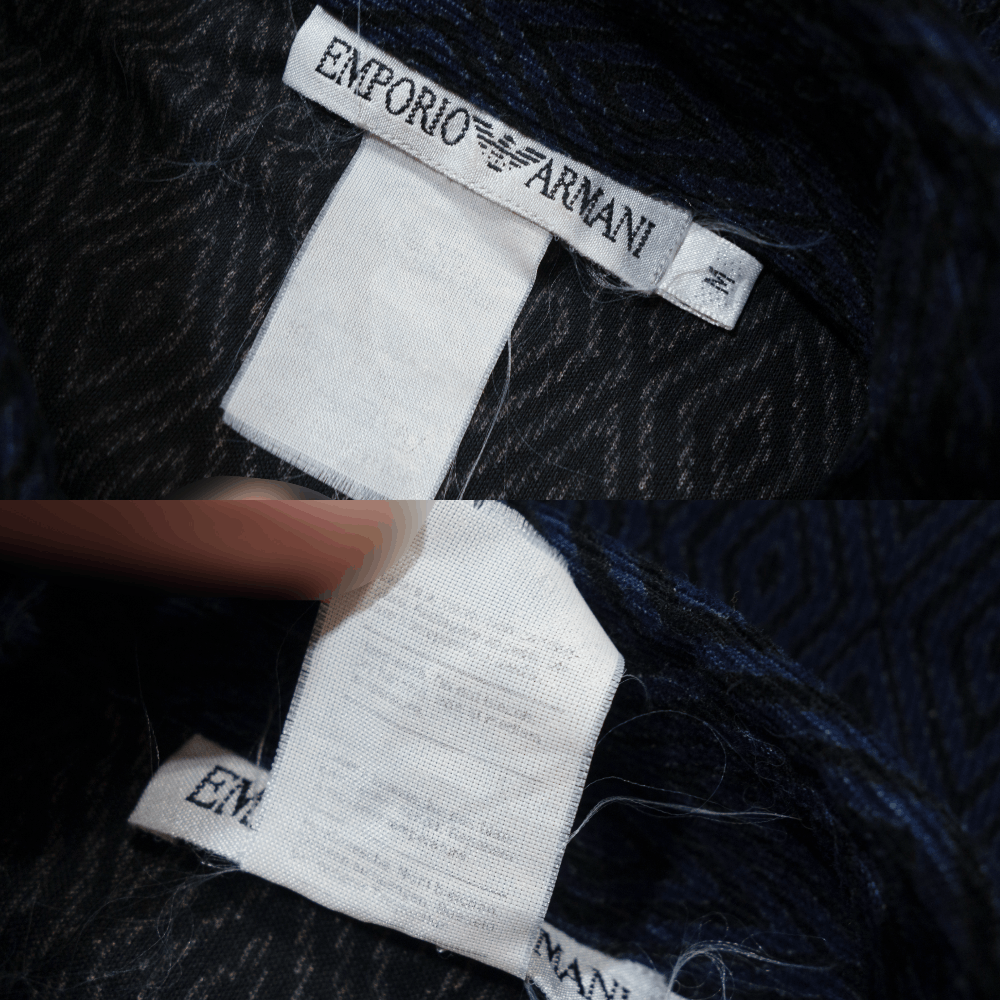 Armani 90S Pattern Soft Shirt Size US M / EU 48-50 / 2 - 7 Thumbnail