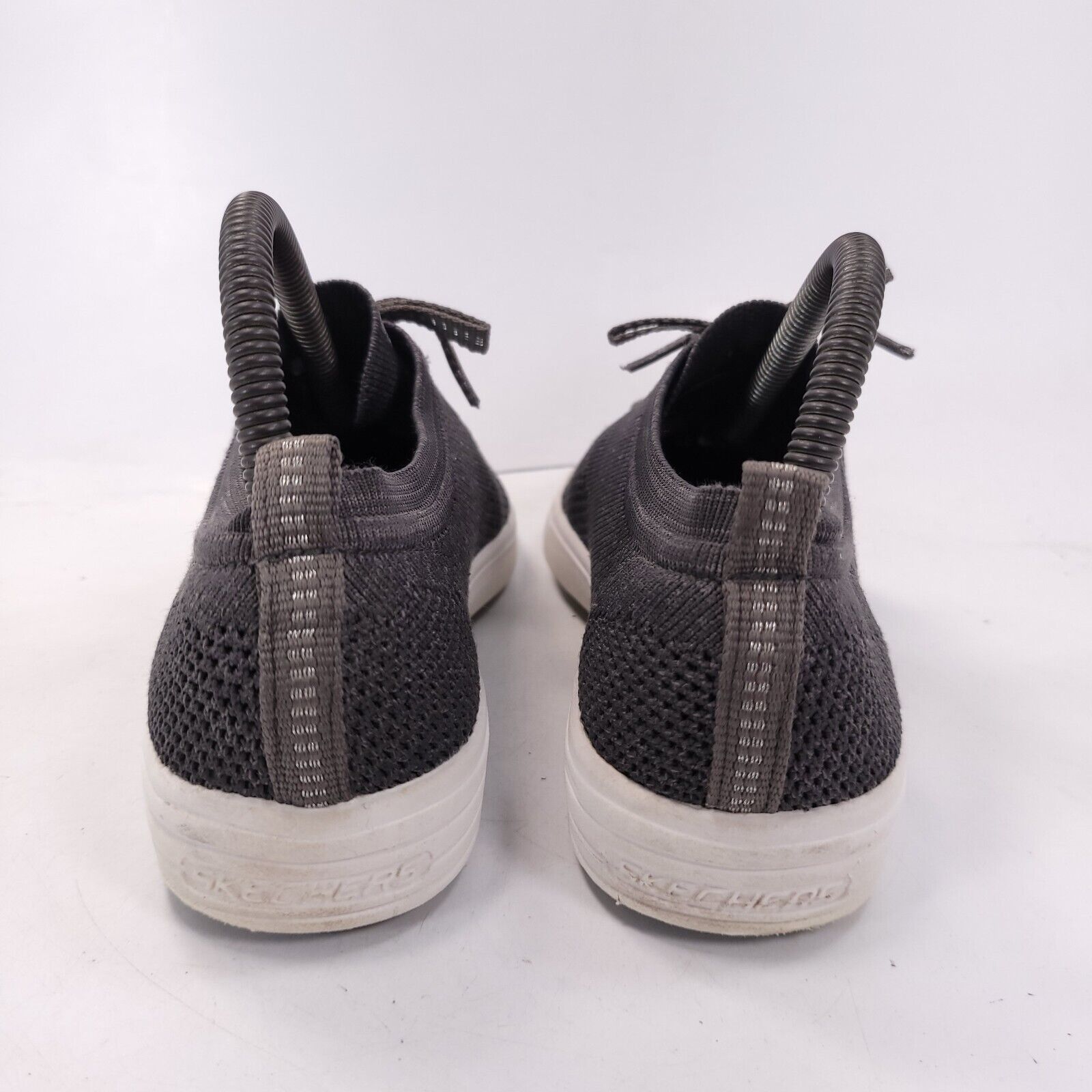 SKECHERS Skechers Just a Lil Knit Shoe Womens Size 7 49563 Gray White Size US 7 / IT 37 - 3 Thumbnail