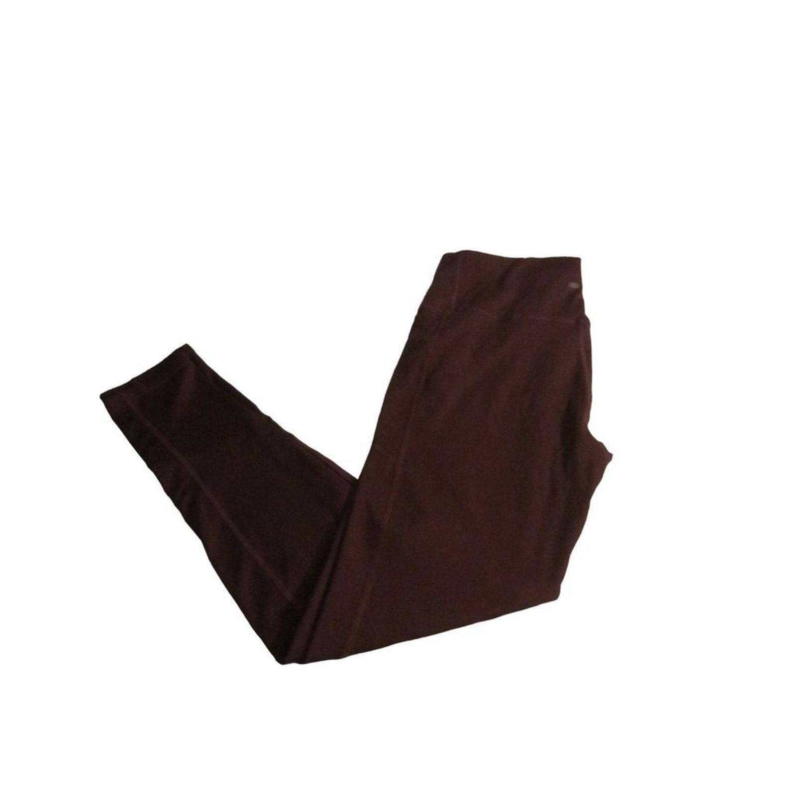 Other Athleisure Streetwear Sleek Burgundy High-Rise Leggings Size 26" / US 2 / IT 38 - 3 Thumbnail