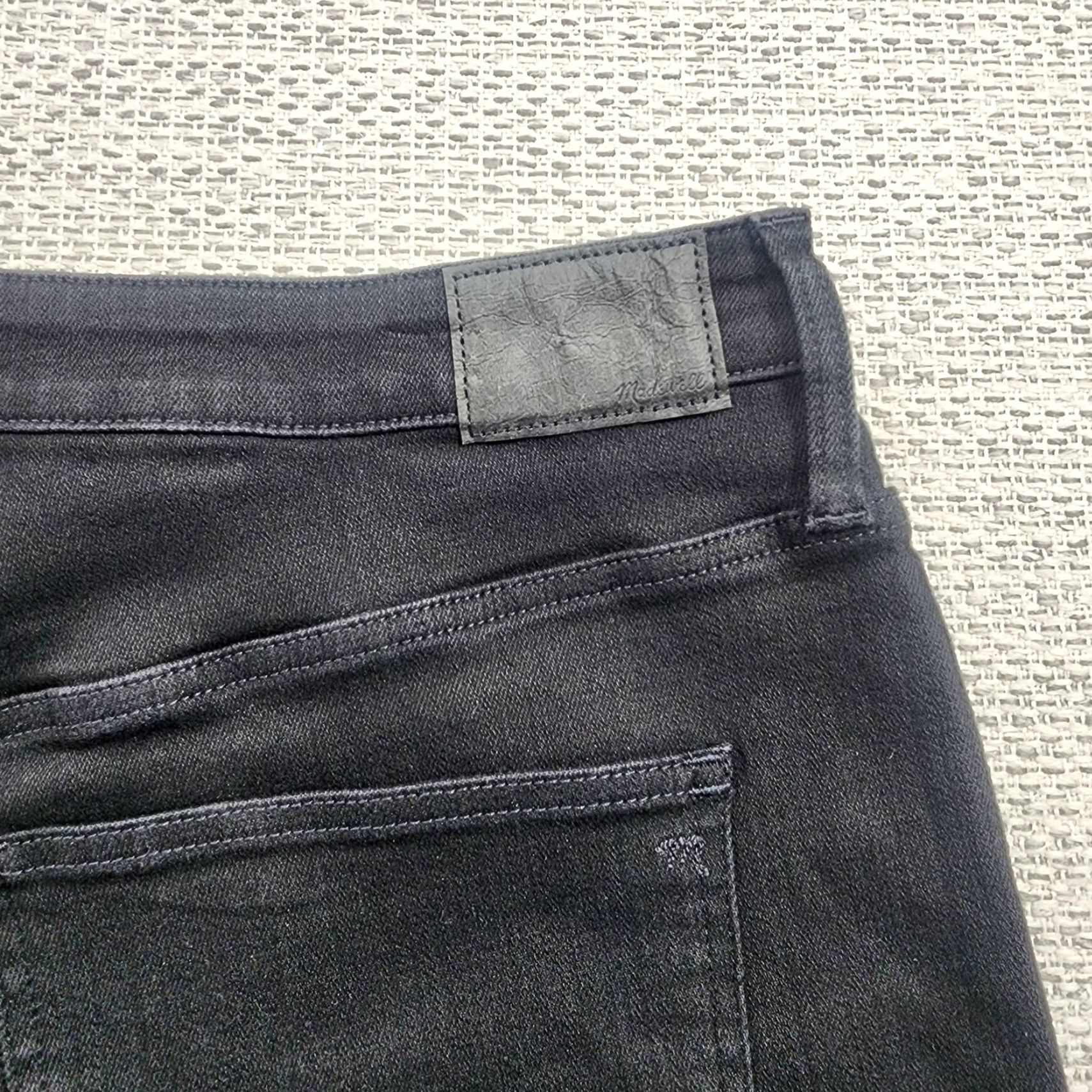 Madewell VINTAGE Madewell Jeans Womens 33 Tall Black The Curvy Vintage Wide-Leg High Rise Denim Size 24" / US 00 / IT 34 - 5 Thumbnail