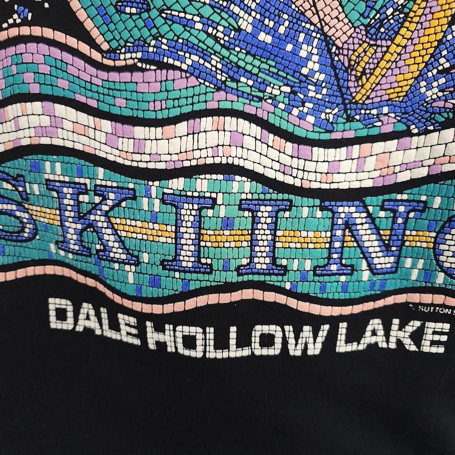 Vintage Vintage Water Skiing T Shirt Mens Size Small Black 80s 90s Size US S / EU 44-46 / 1 - 3 Thumbnail