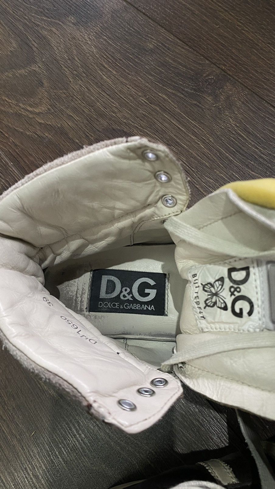 Dolce & Gabbana Dolce Gabbana leather sneakers Size US 9 / IT 39 - 9 Thumbnail