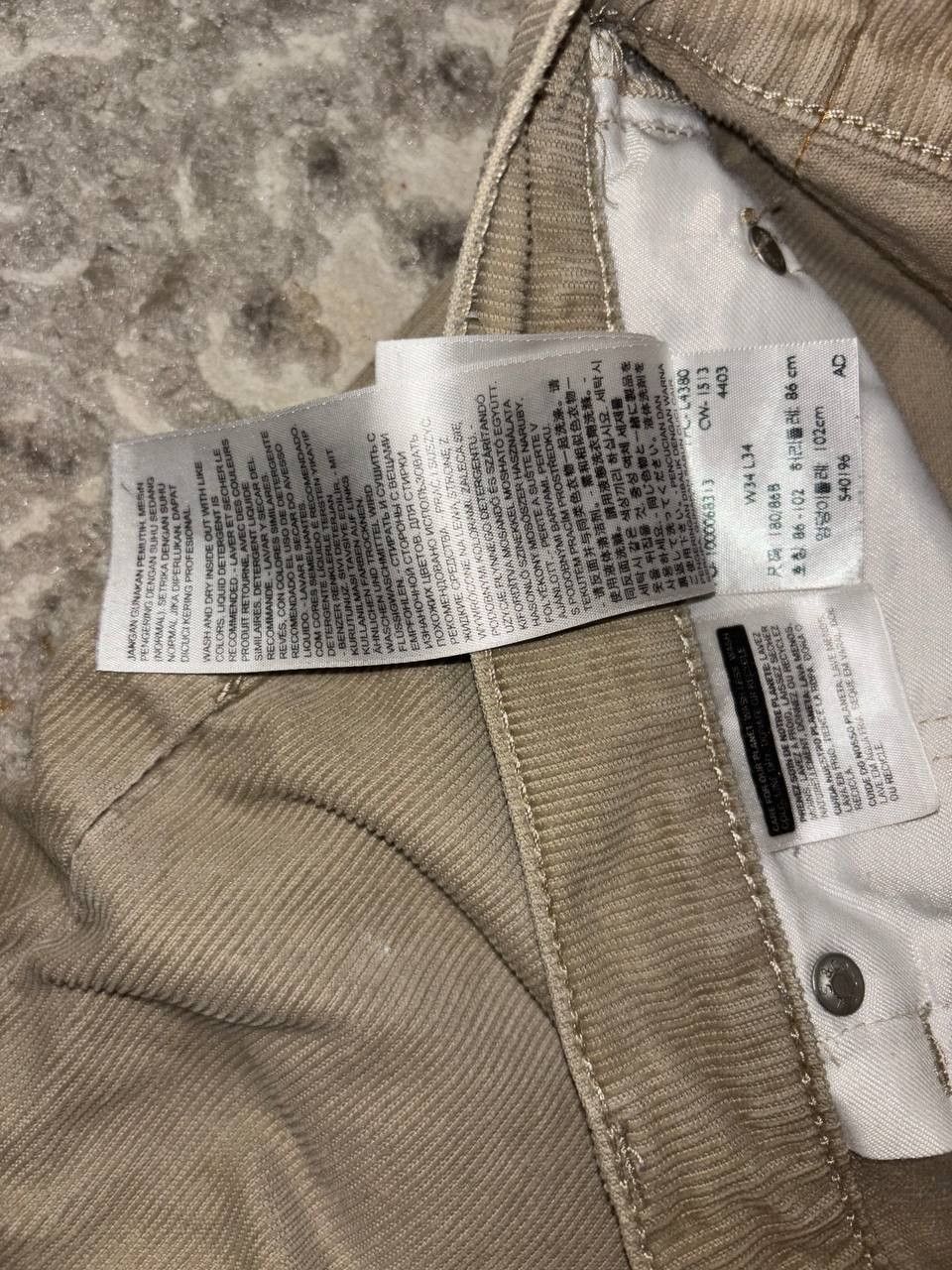 Levi's Levi’s 751 Corduroy Pants W34 L34 Beige Vintage Size US 34 / EU 50 - 17 Thumbnail