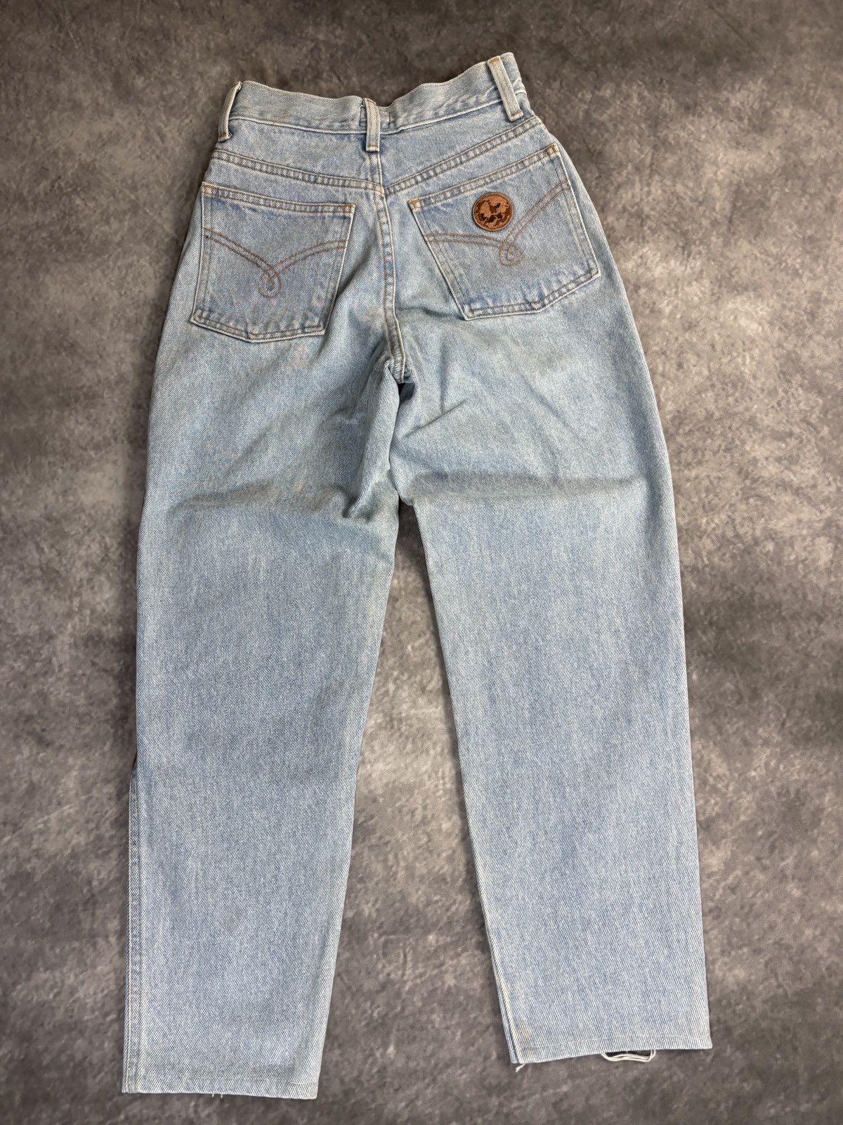 Moschino × Vintage Vintage Moschino Jeans 1990s 2000s Made in USA Denim Pants Size 27" / US 4 / IT 40 - 14 Thumbnail