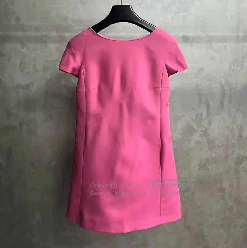 Valentino Valentino Pink Cotton Dress for Women . Size M / US 6-8 / IT 42-44 - 2 Thumbnail
