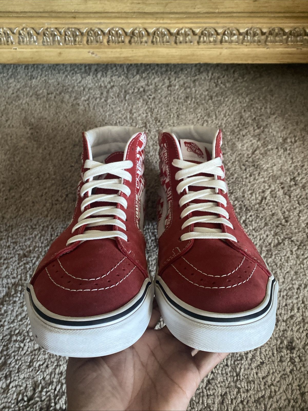 Vans Vans off the wall sk8 hi top sneakers size 10 Size US 10 / EU 43 - 24 Thumbnail