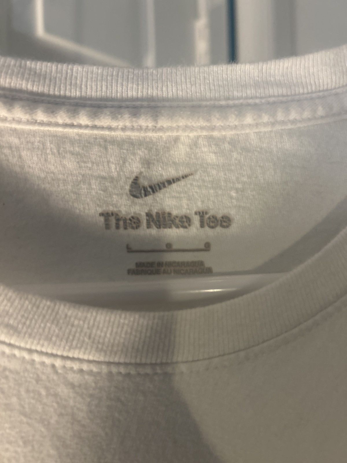 Nike White Nike tee Size US L / EU 52-54 / 3 - 2 Thumbnail
