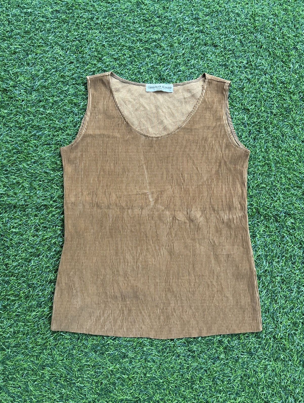Pleats Please Issey Miyake Christian Aujard Paris Pleats Please Style Tank top Size ONE SIZE - 1 Thumbnail