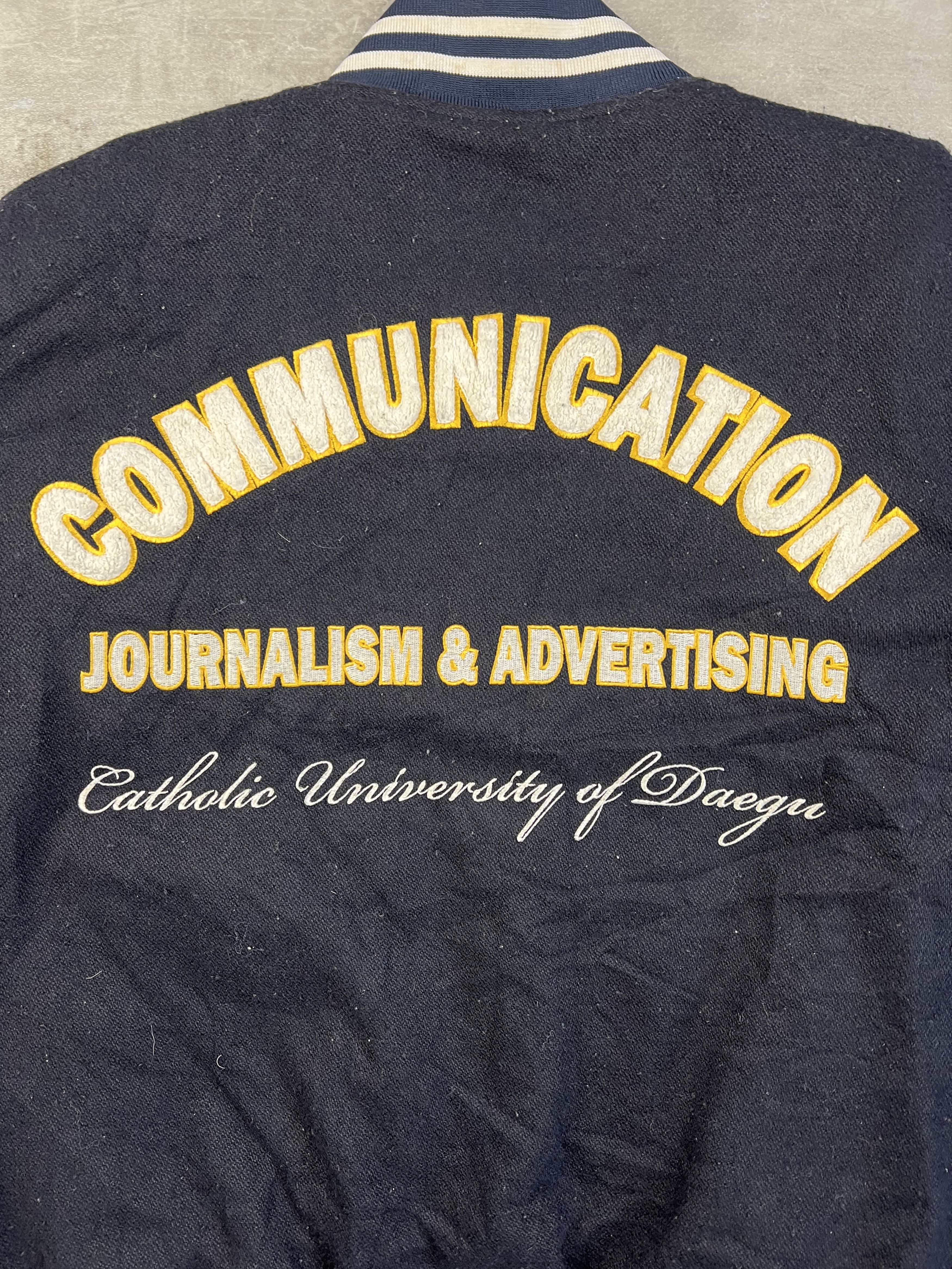 Vintage VARSITY JACKET DAEGU UNIVERSITY Size US L / EU 52-54 / 3 - 8 Thumbnail