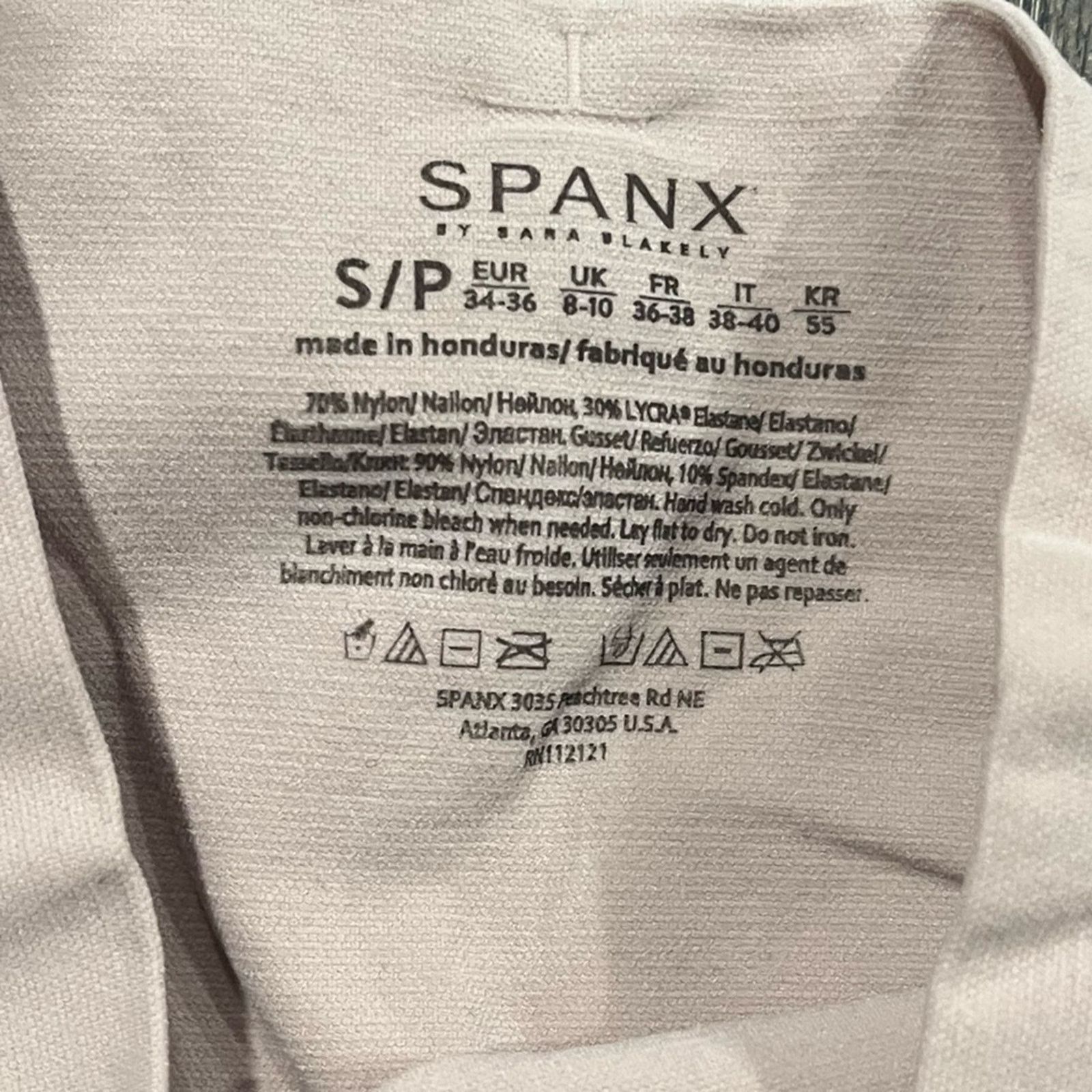 Spanx NWT Spanx Power Series Shapewear Boyshort Seamless Nude S Size 26" / US 2 / IT 38 - 8 Thumbnail