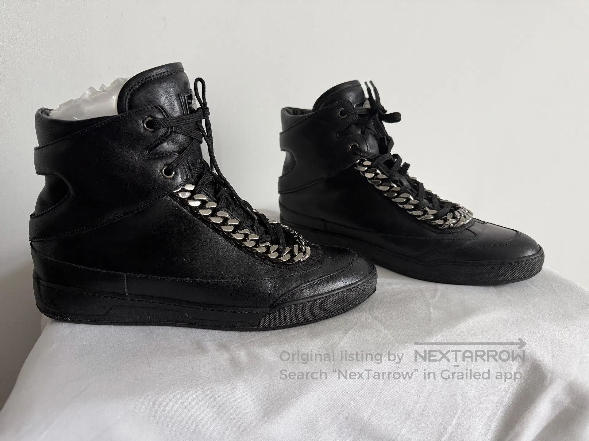 Philipp Plein Philip Plein Chain High. Size US 10 / EU 43 - 2 Thumbnail