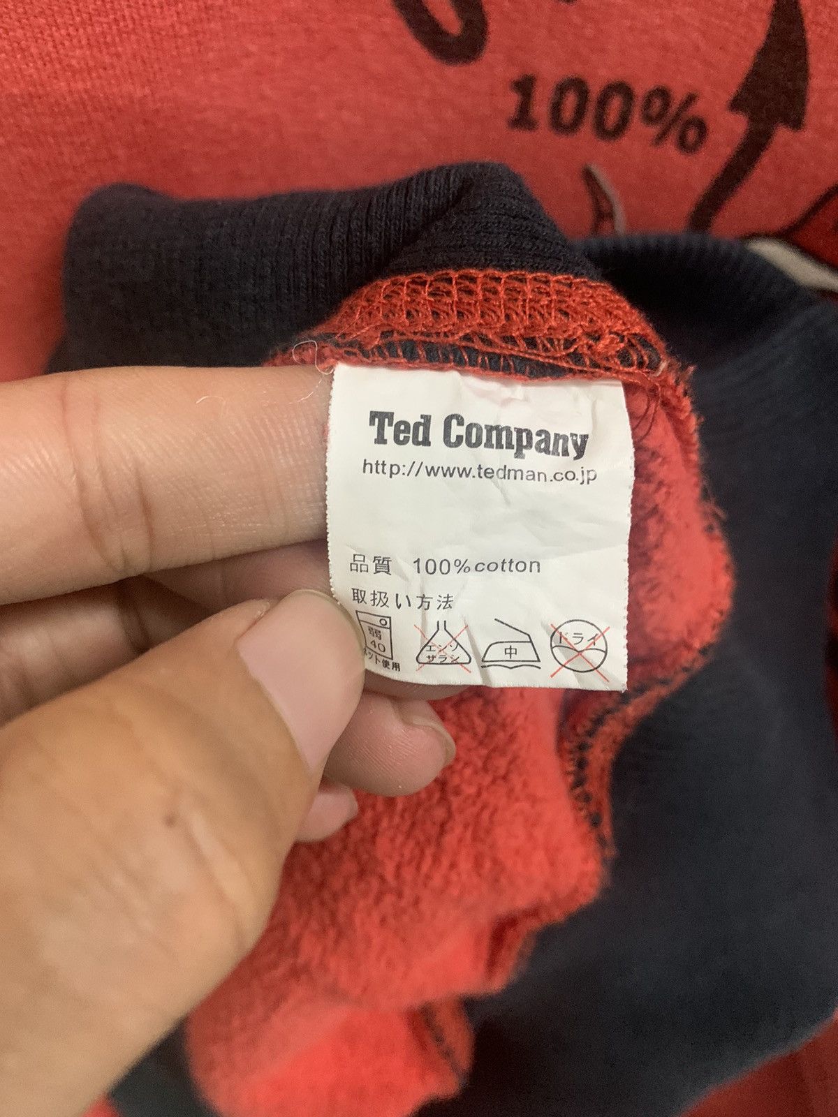 Tedman Tedman Red Devil M.C. 100% Biker Size US L / EU 52-54 / 3 - 7 Thumbnail