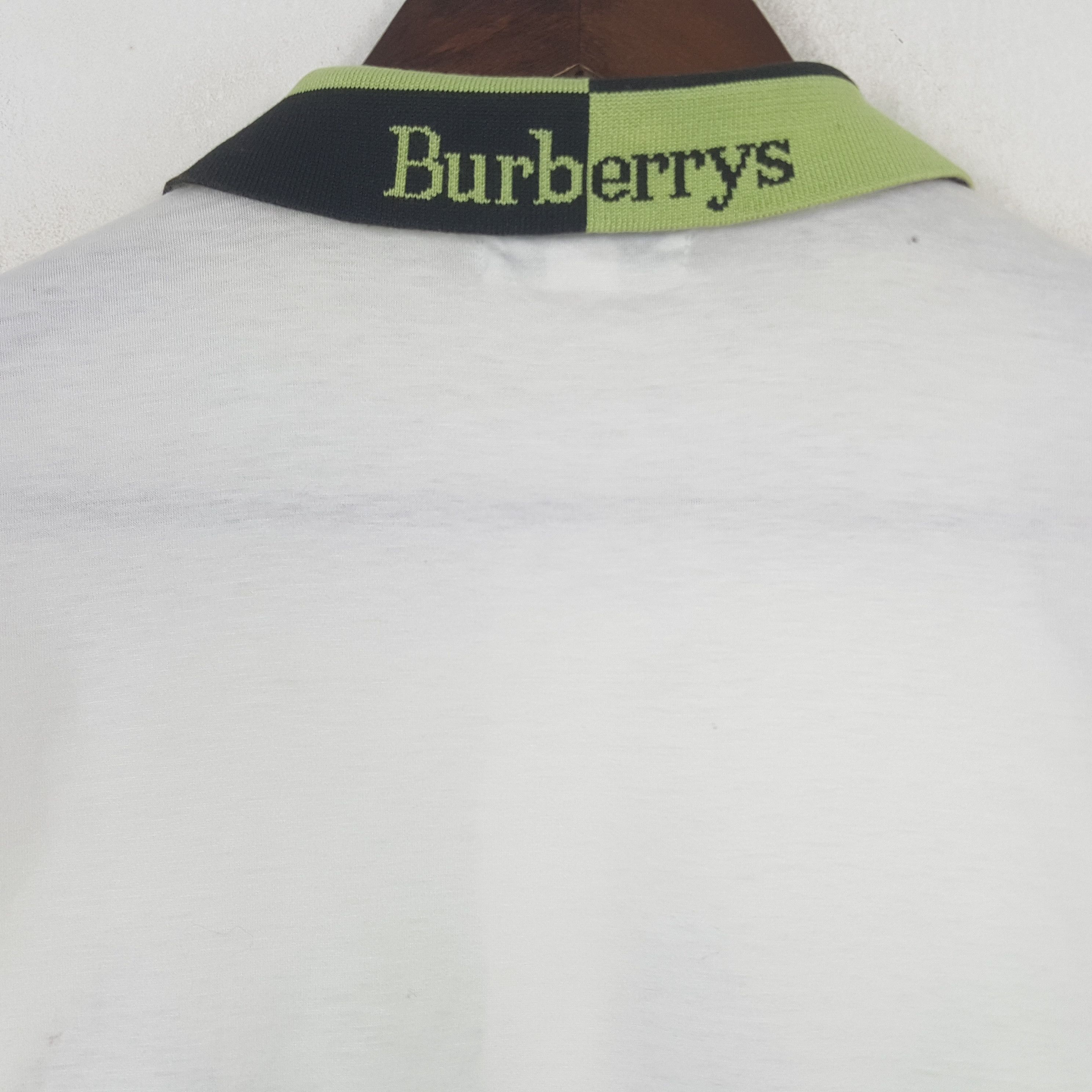 Burberry × Vintage Vintage Burberrys Polos Shirt Size L / US 10 / IT 46 - 4 Thumbnail
