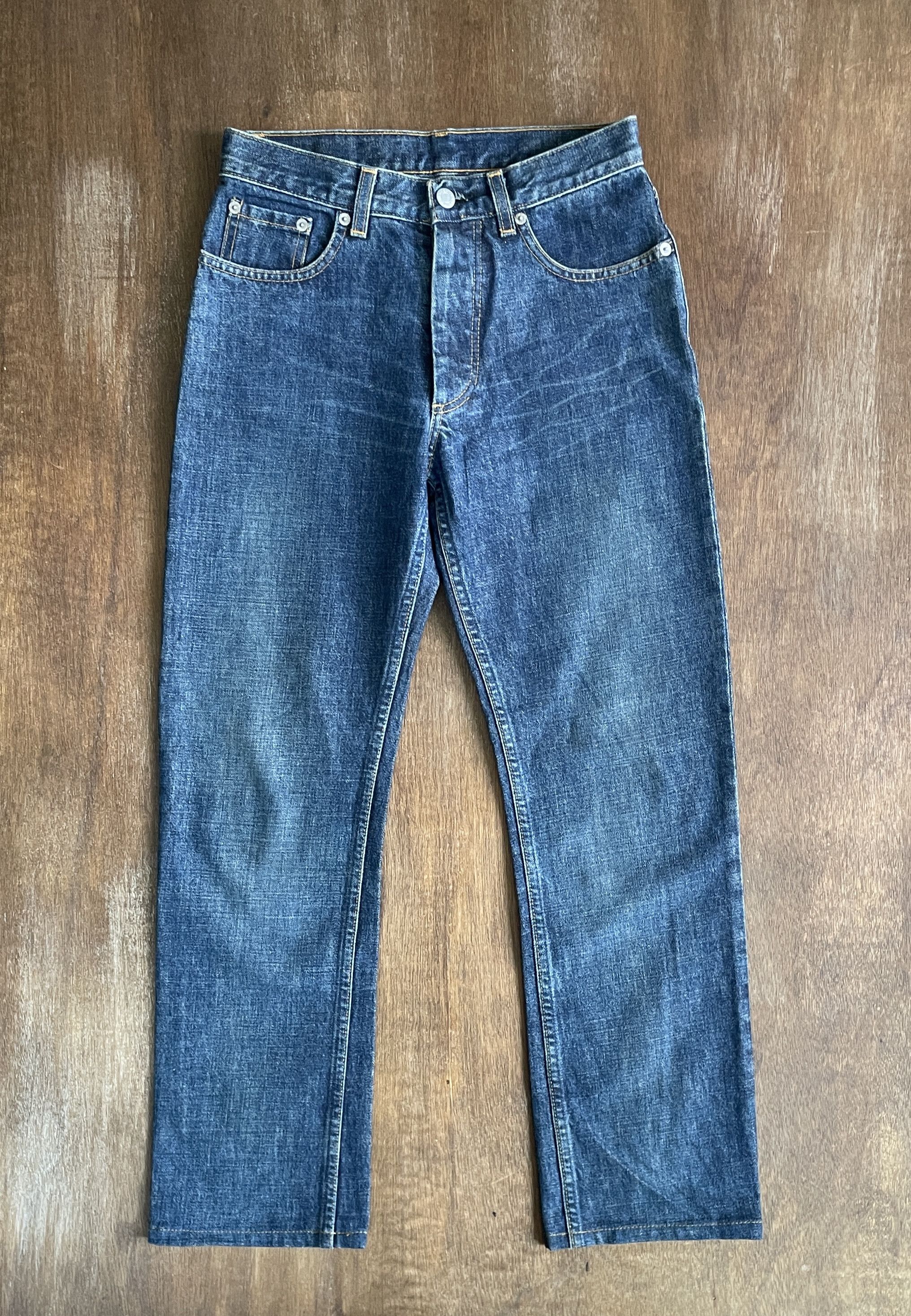 Helmut Lang HELMUT LANG Vintage Straight Leg Denim Size US 26 / EU 42 - 1 Thumbnail