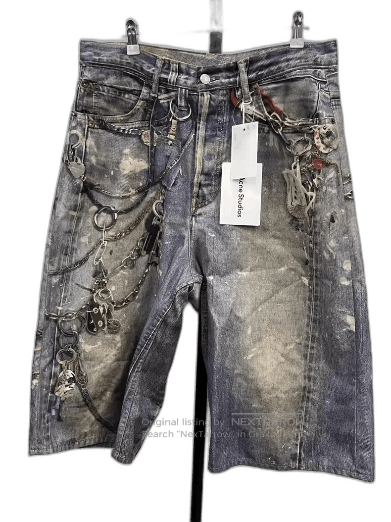 Acne Studios Acne Studios Loose Mid-Length Denim Shorts | Grailed