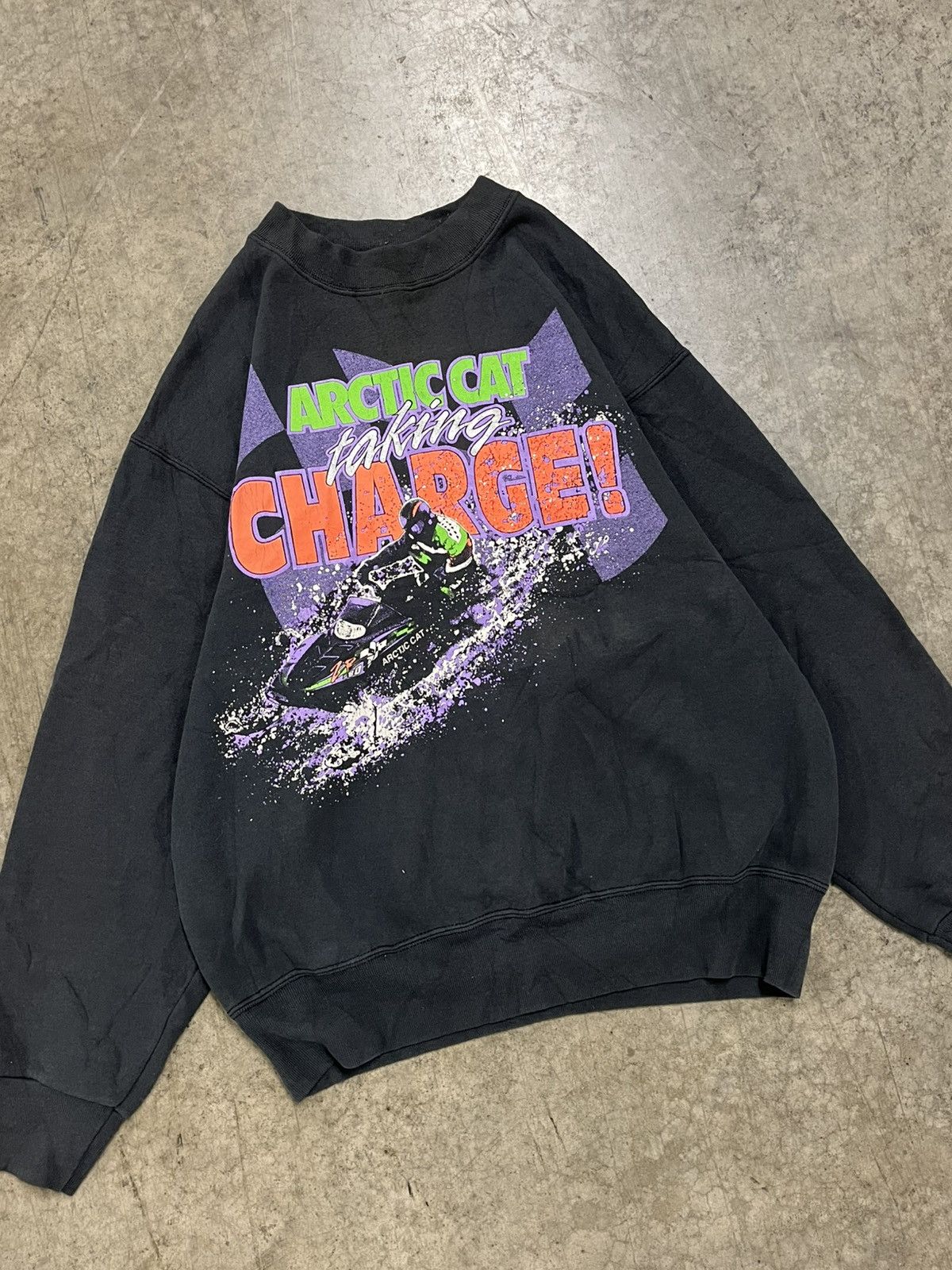 Vintage Vintage 90s Artic cat snowmobile crewneck rare graphic Size US M / EU 48-50 / 2 - 3 Thumbnail