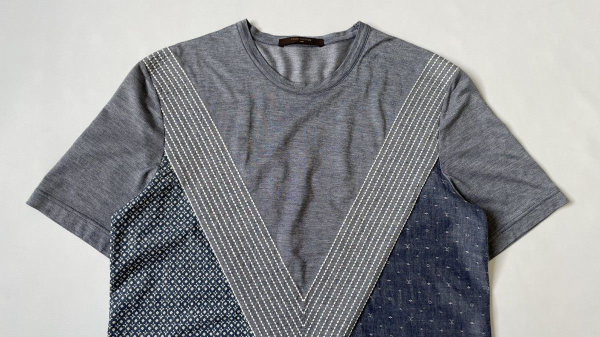 Louis Vuitton Patch Work Monogram Logo T Shirt Size US M / EU 48-50 / 2 - 3 Thumbnail