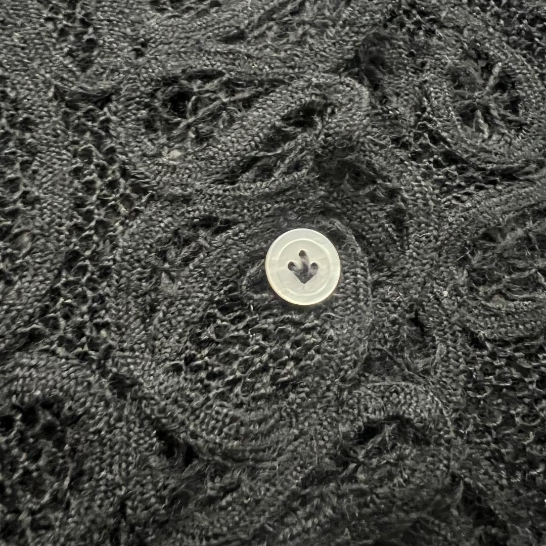 Issey Miyake I.S. Issey Miyake 80s Vintage Floral Lace Vest & Skirt Set Size M / US 6-8 / IT 42-44 - 6 Thumbnail