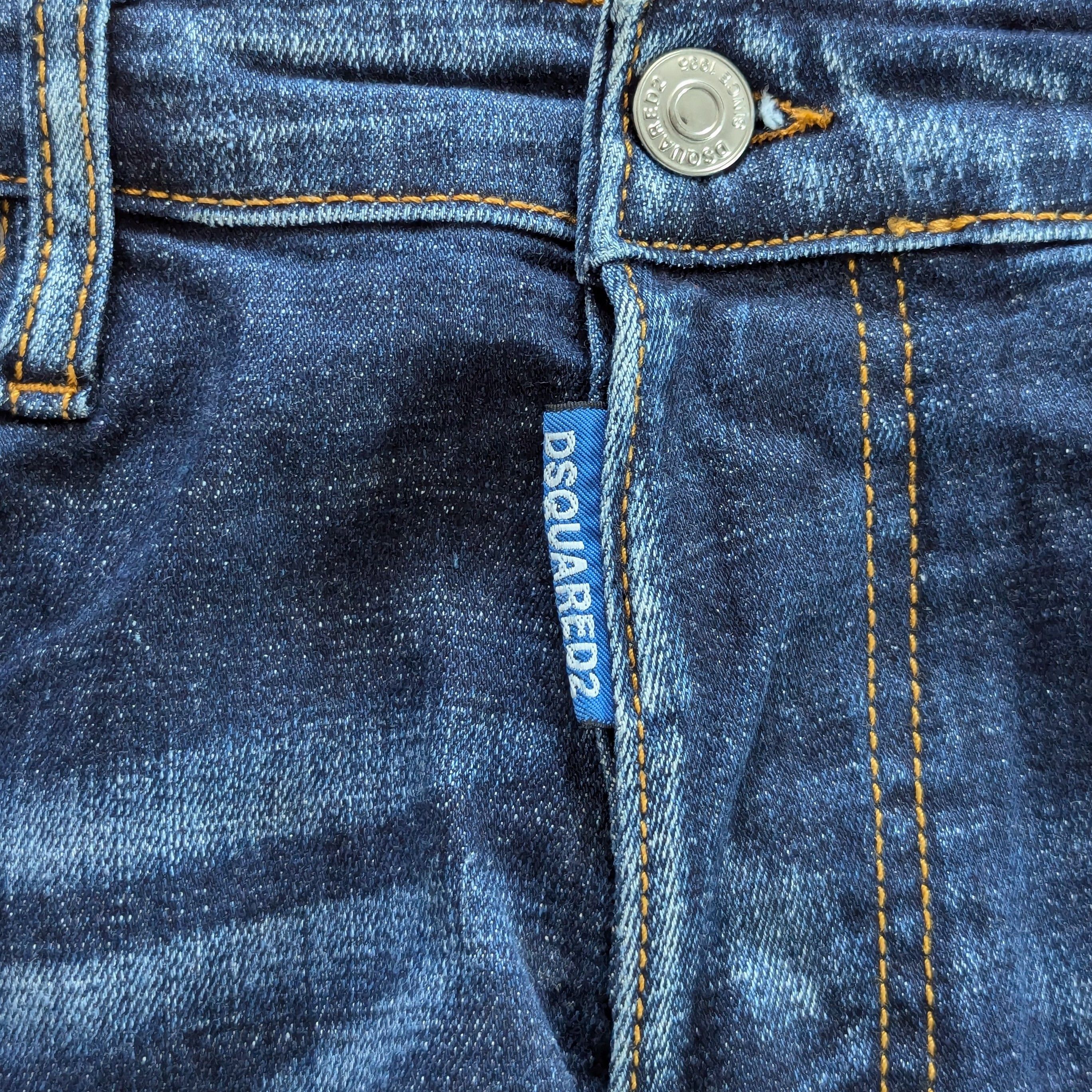 Dsquared2 Dsquared2 Tidy Biker Jean Made In Italy Luxury Brand Size US 28 / EU 44 - 4 Thumbnail