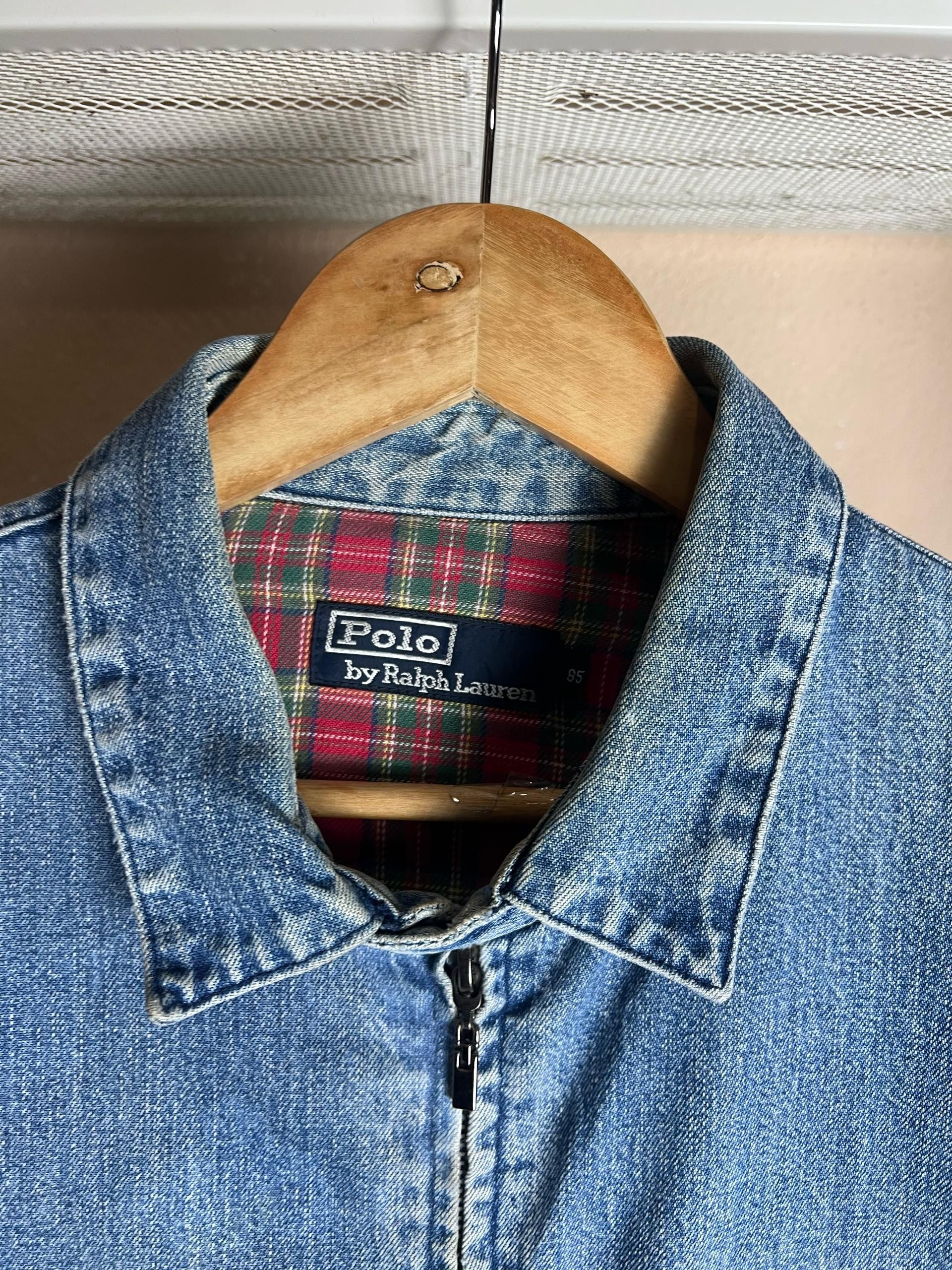 Polo Ralph Lauren × Vintage Vintage Distrassed Polo Ralph Lauren Denim Jacket Size US L / EU 52-54 / 3 - 4 Thumbnail