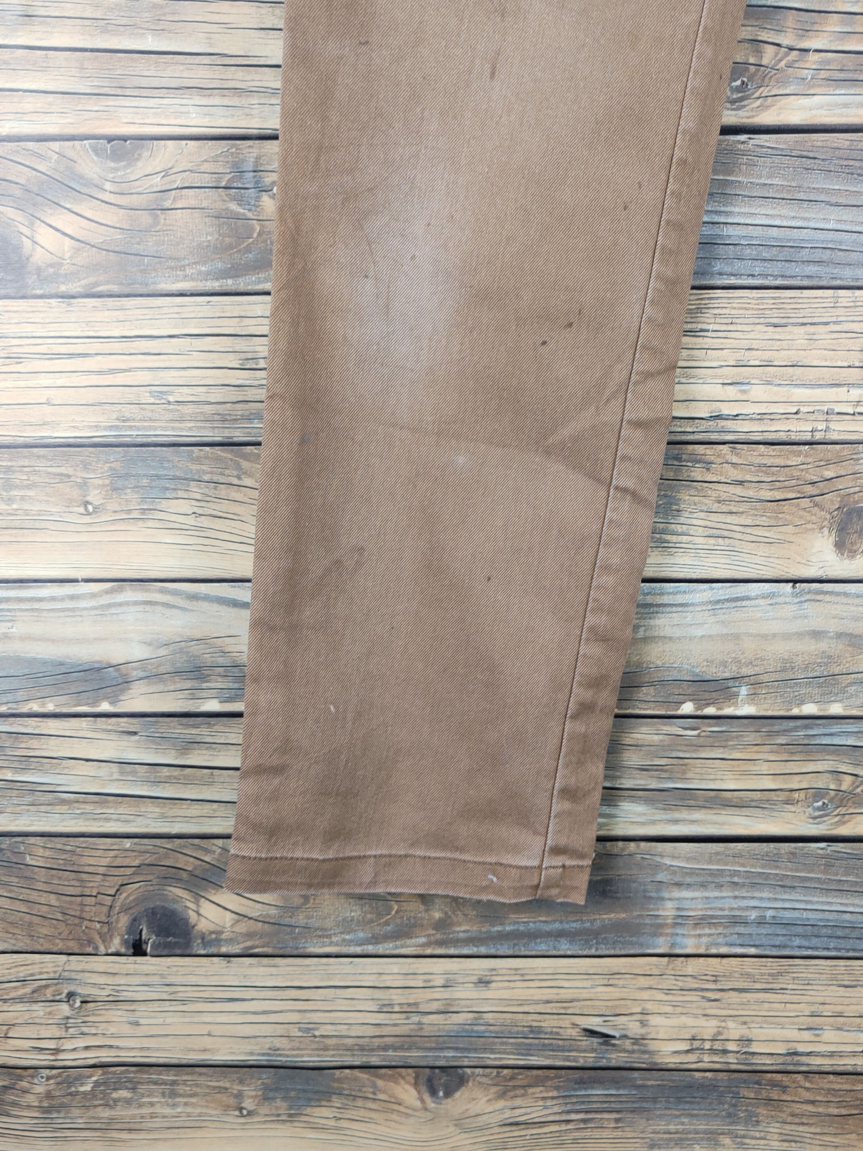 Japanese Brand Fine Assist Brown Multipocket Tactical Cargo Pants #W1417 Size US 32 / EU 48 - 4 Thumbnail