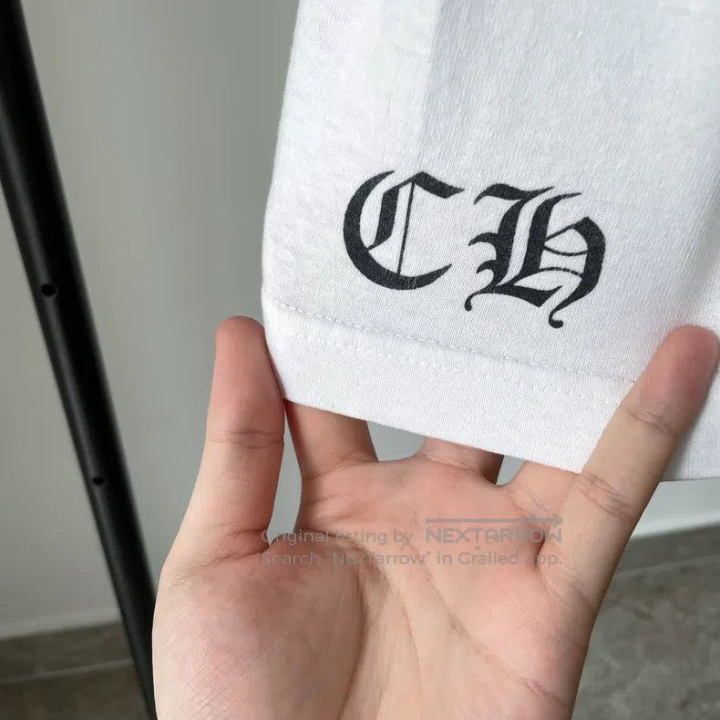 Chrome Hearts CHROME HEARTS Size M White black scroll vine short sleeve Size US M / EU 48-50 / 2 - 3 Thumbnail