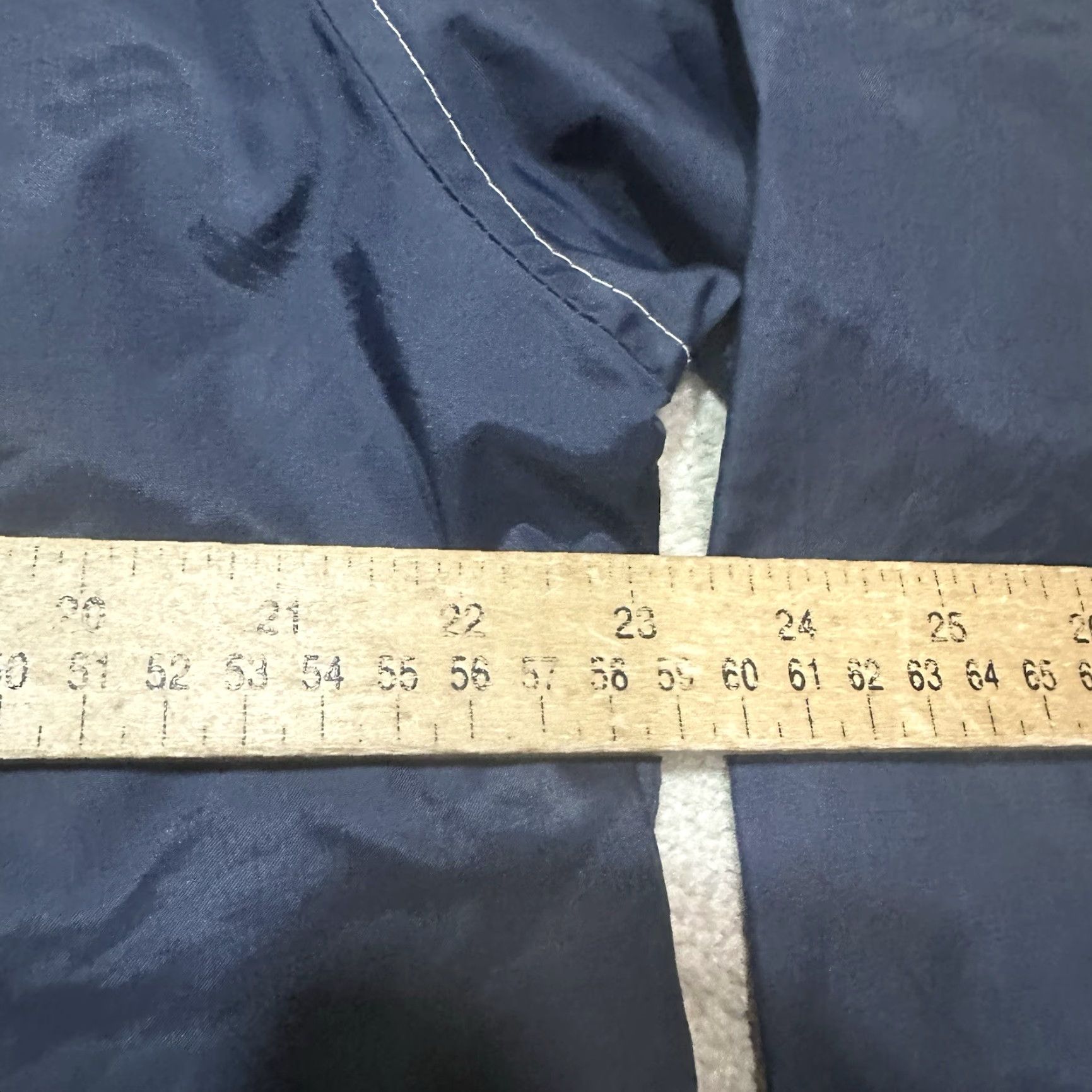 Vintage VINTAGE Western Nylon Jacket Mens Large Blue 70s Zipper Bomber Full Zip Lined Insulated Short Jacket/Coat Size US L / EU 52-54 / 3 - 7 Thumbnail
