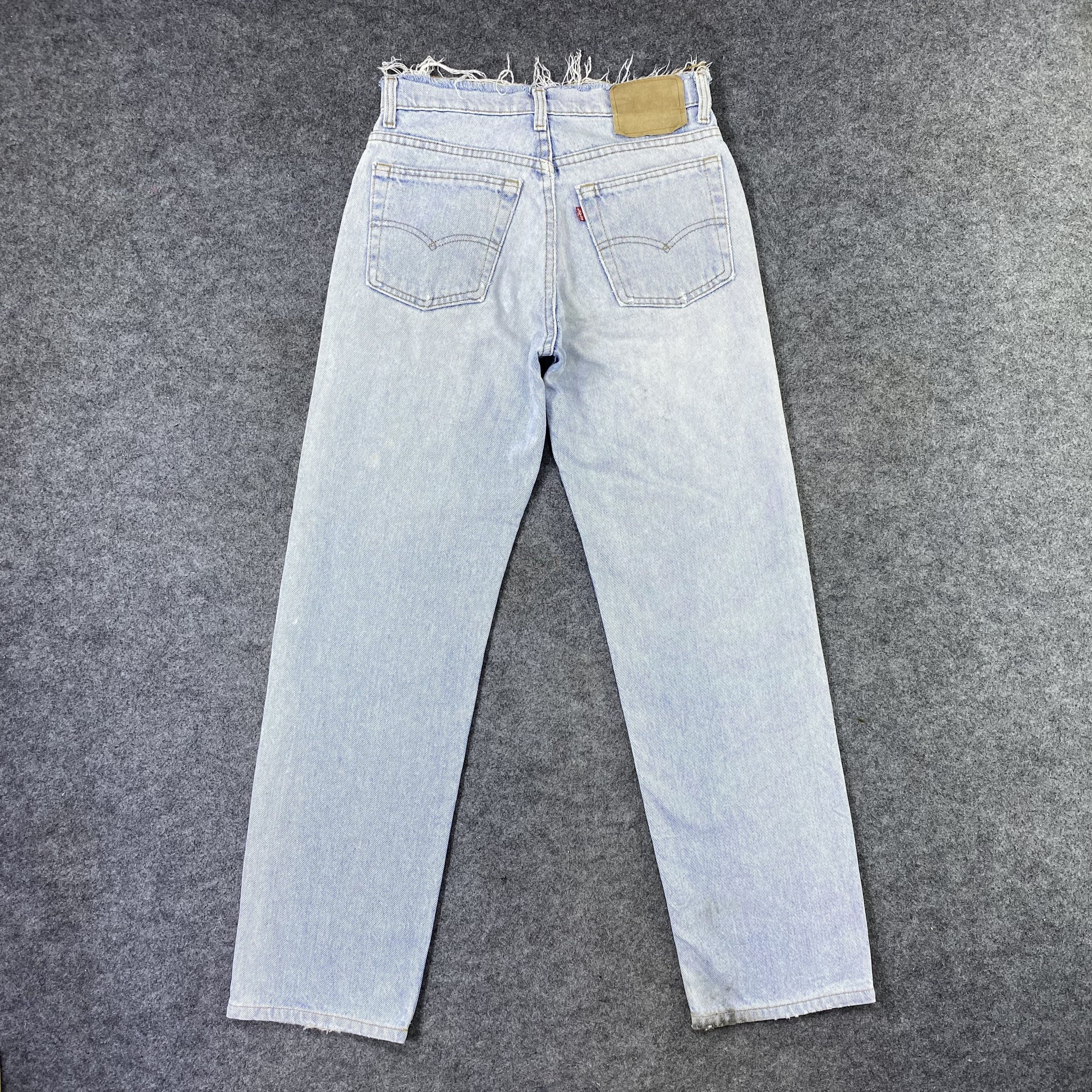 Jean × Levi's × Vintage Vintage Levis Blue Wash Denim-J1157 Size US 28 / EU 44 - 3 Thumbnail
