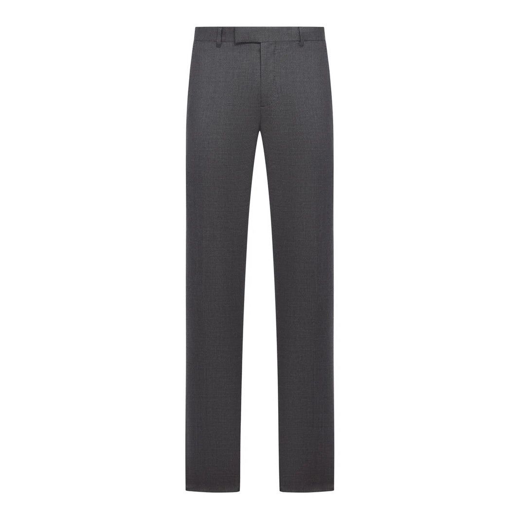 Dior DIOR Gray Cashmere/Wool Pants New & Authentic (Men's size:US Size US 34 / EU 50 - 1 Thumbnail