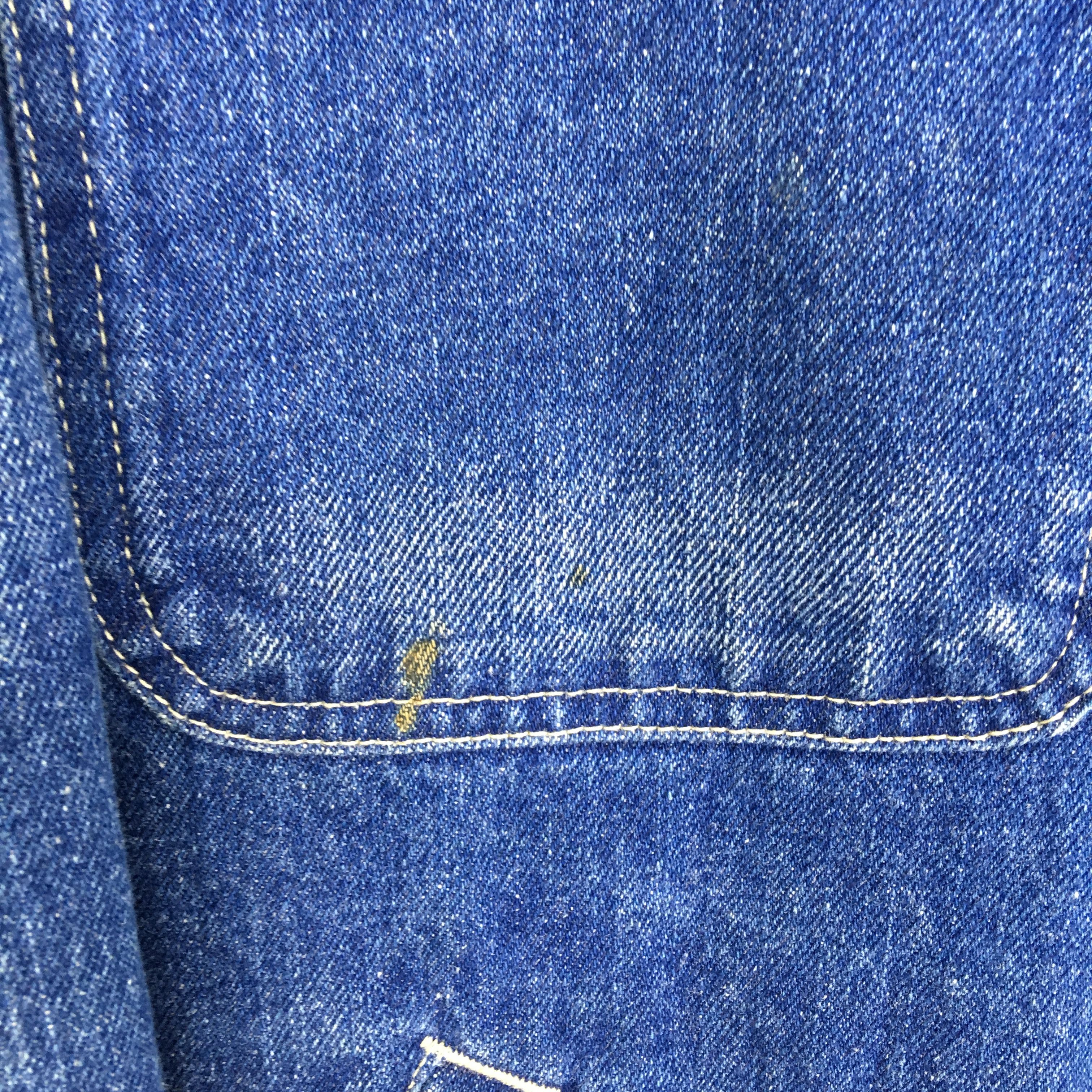 Polo Ralph Lauren × Vintage Vintage 90's Polo Ralph Lauren Denim Jacket Workwear Size US XXL / EU 58 / 5 - 7 Thumbnail